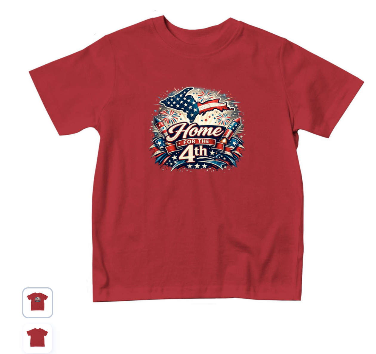 Home For The 4th  Shirt Toddler