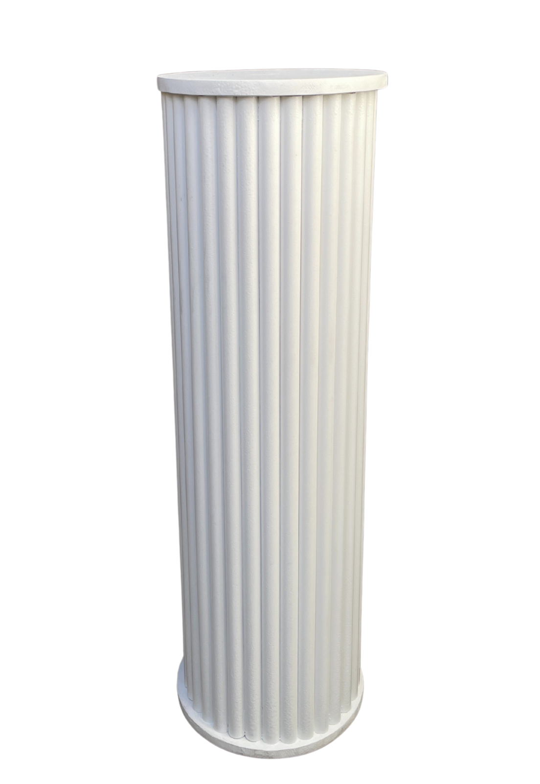 Modern Fluted Pedestal — Large