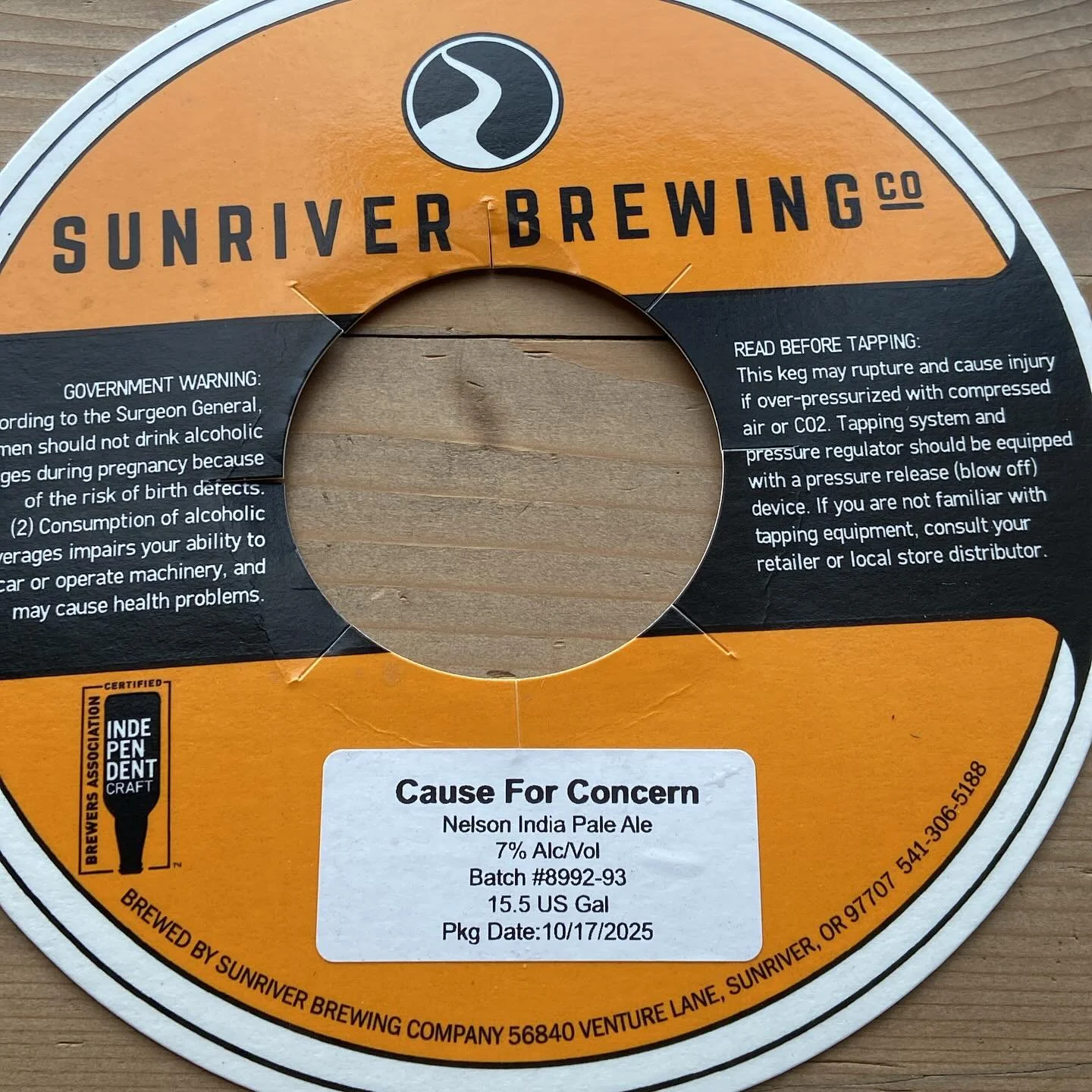 Brand new and tasting fantastic ! Nelson WCIPA🍻