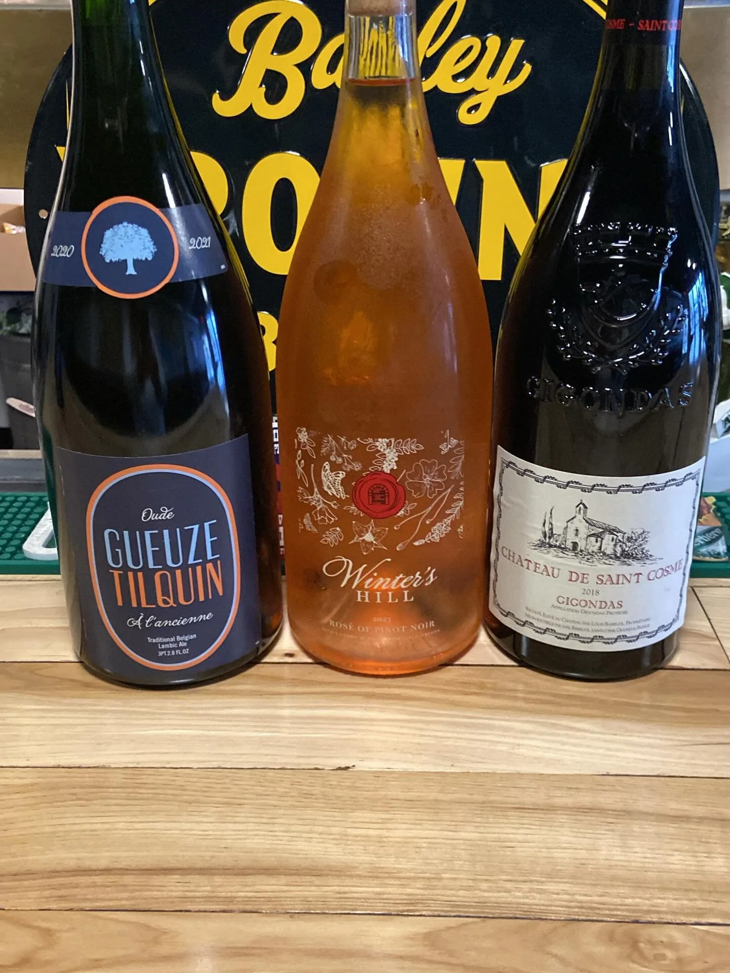 It&rsquo;s been quite a year! Join us Saturday with special glass pours and oyster shooters to snack on . Party starts at 4🍻🍇🔥