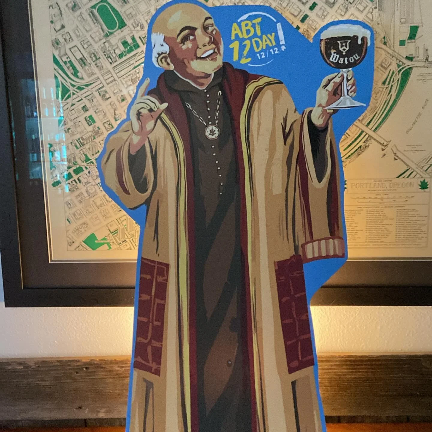 Join us Friday for Abt 12 Day🍻. Draft and vintage magnum pours will be flowing!!!