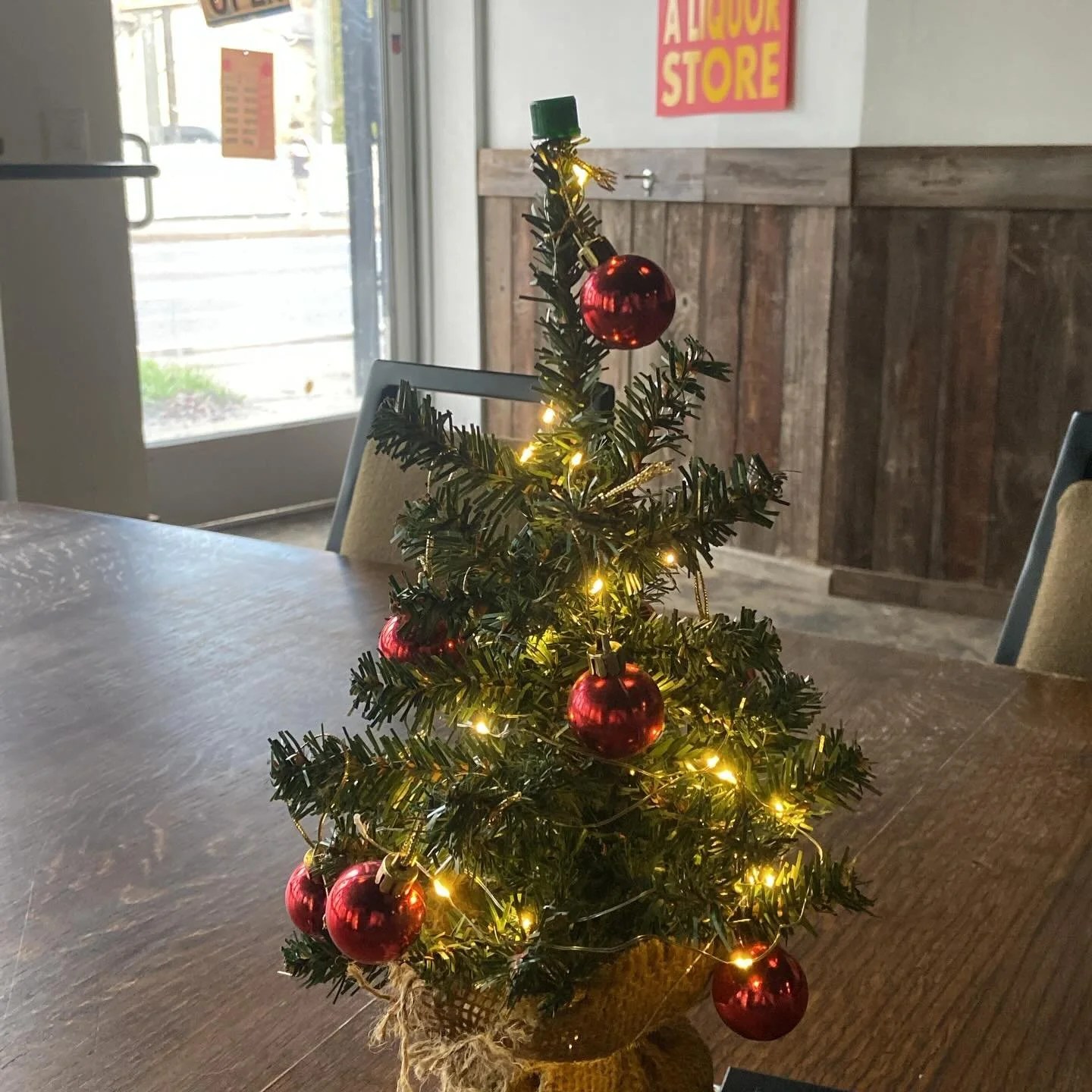 Stop by and enjoy our festive holiday light display 🎅🎄😁