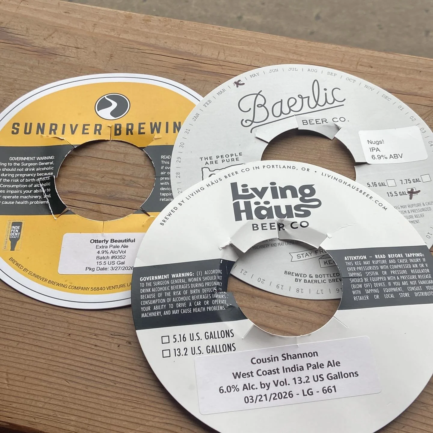 What a trio !!! 3 fresh kegs now on tap🍻🔥⚡️🍺