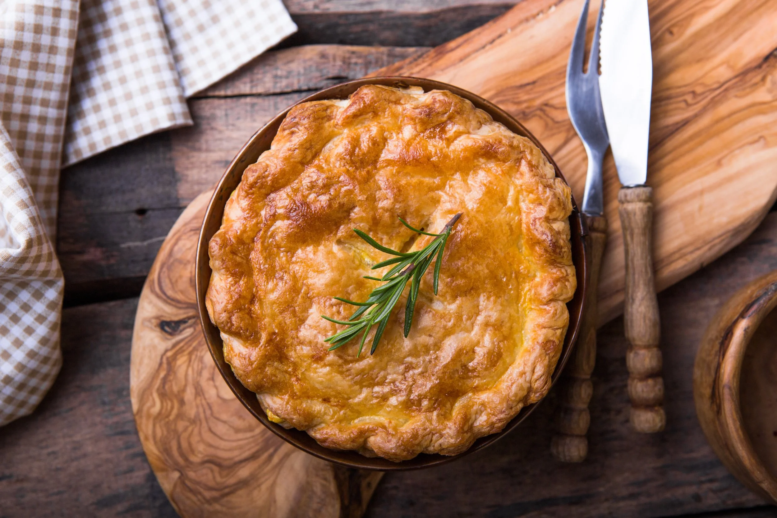 May Recipe: Mom’s Chick’n Pot Pie