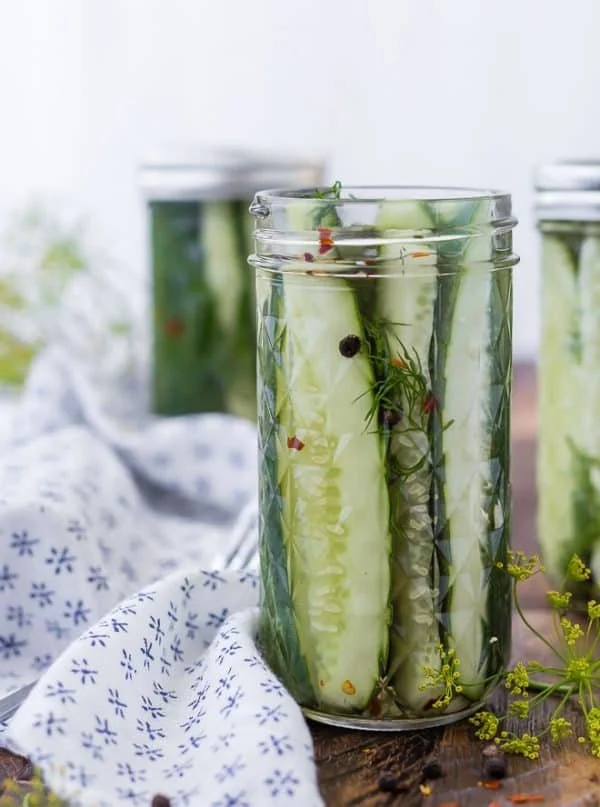 August Recipe: Rebecca’s Quick Pickles