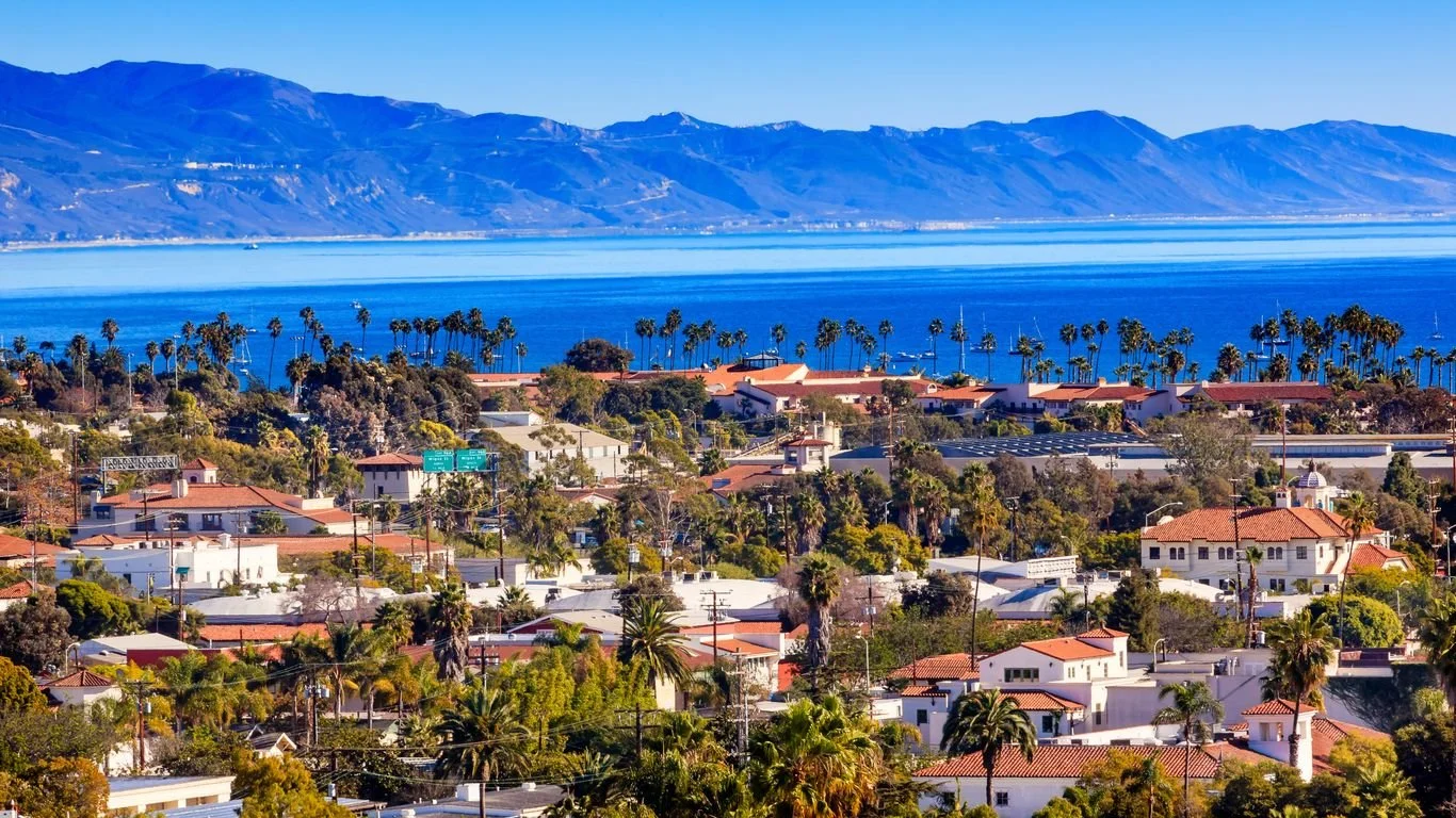 Santa Barbara, CA skyline