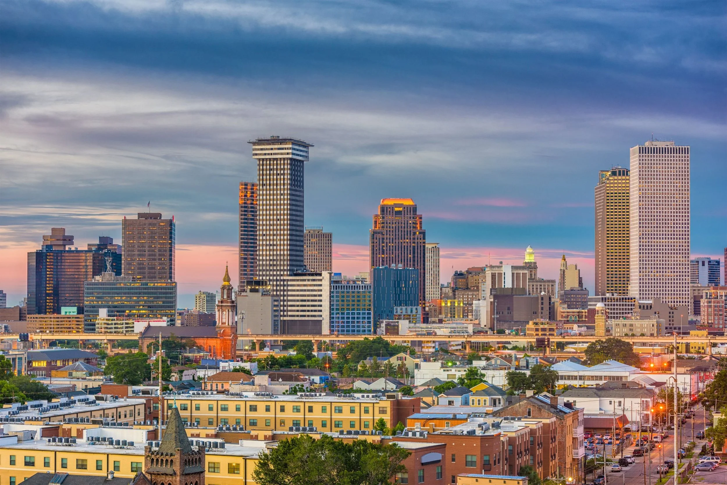 New Orleans, LA skyline