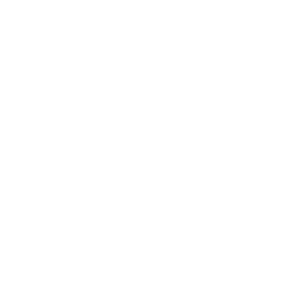 A network diagram with a square, circle, and two connected lines on a black background.