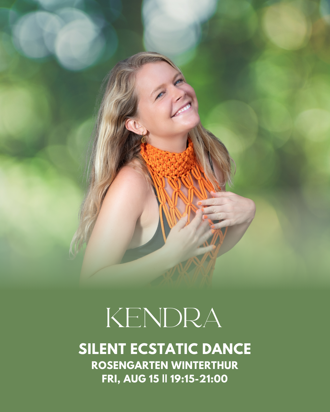 Silent Ecstatic Dance with KENDRA (DE)