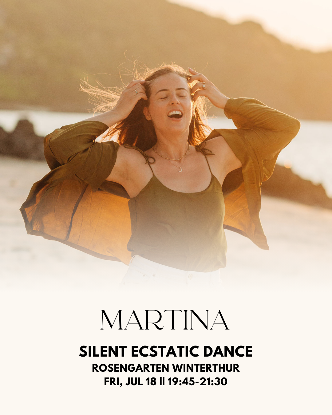 Silent Ecstatic Dance with MARTINA