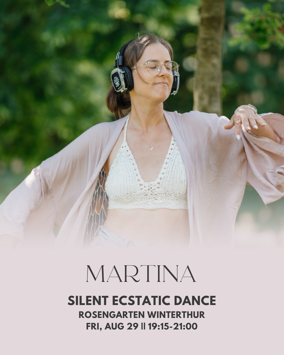 Silent Ecstatic Dance with MARTINA