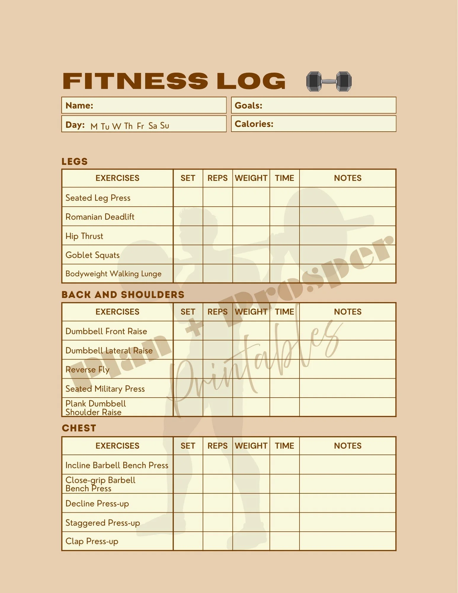 Fitness Planner