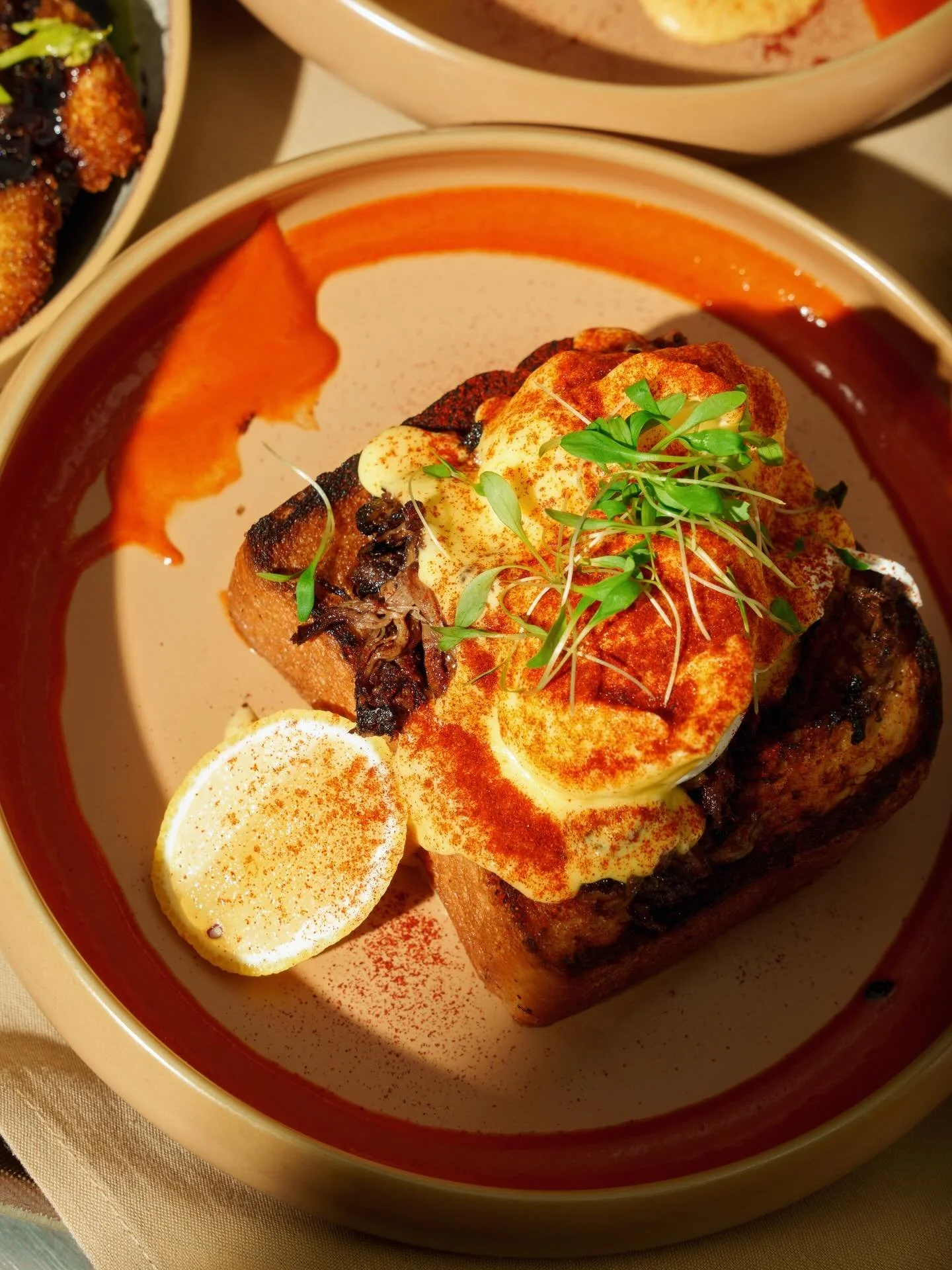 short rib benedict. for ultimate breakfast lovers.