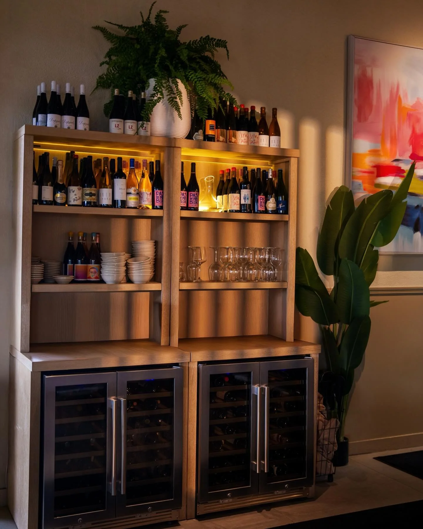 natural house wine selection awaits you at anyday.
