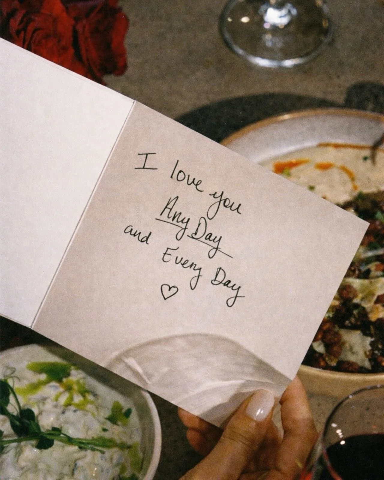 because love is sharing.