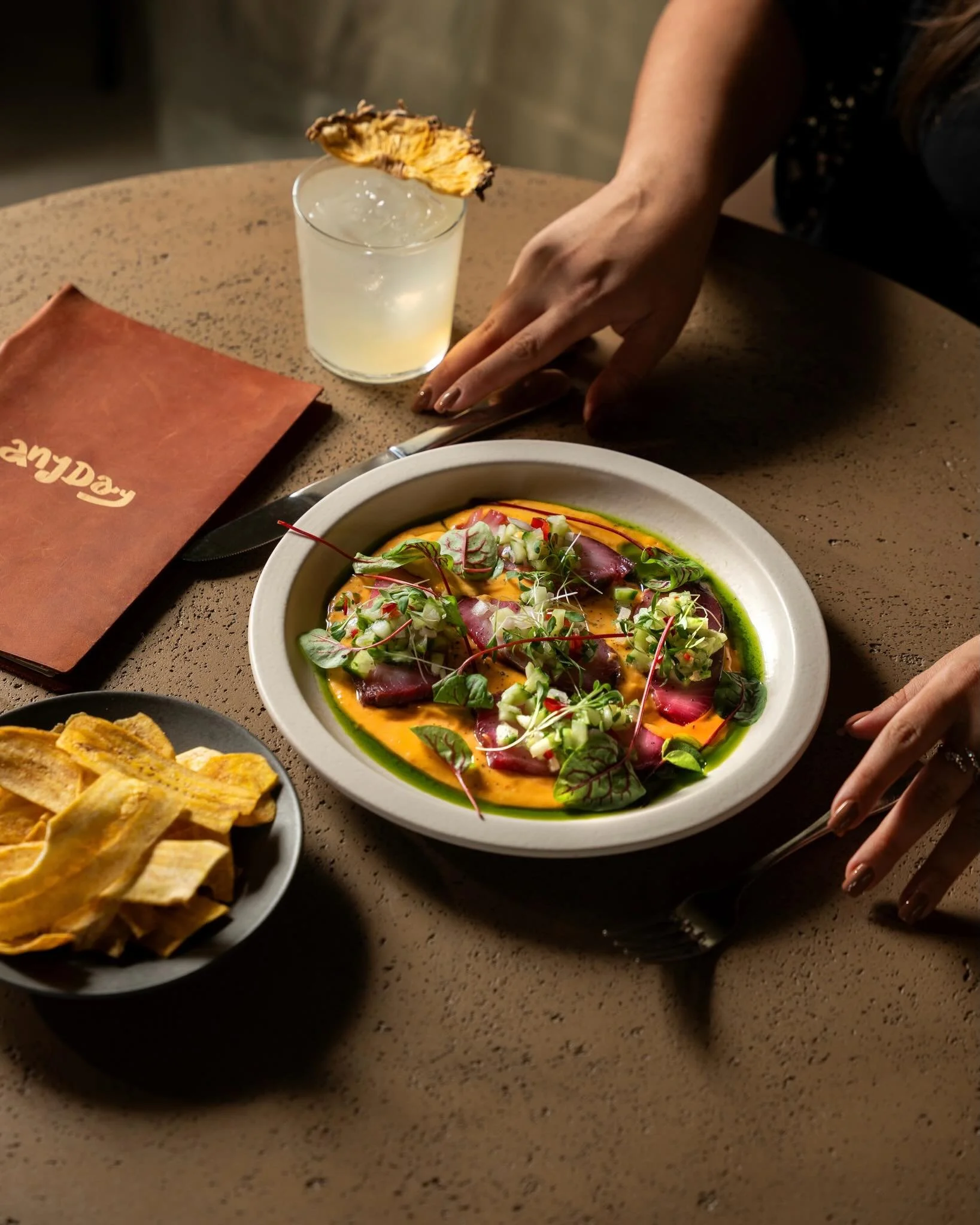 tropical crudo aka. eatable art