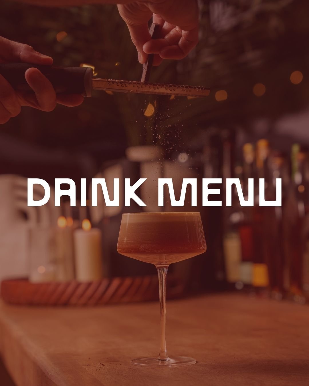 Cocktails & Wine Menu
