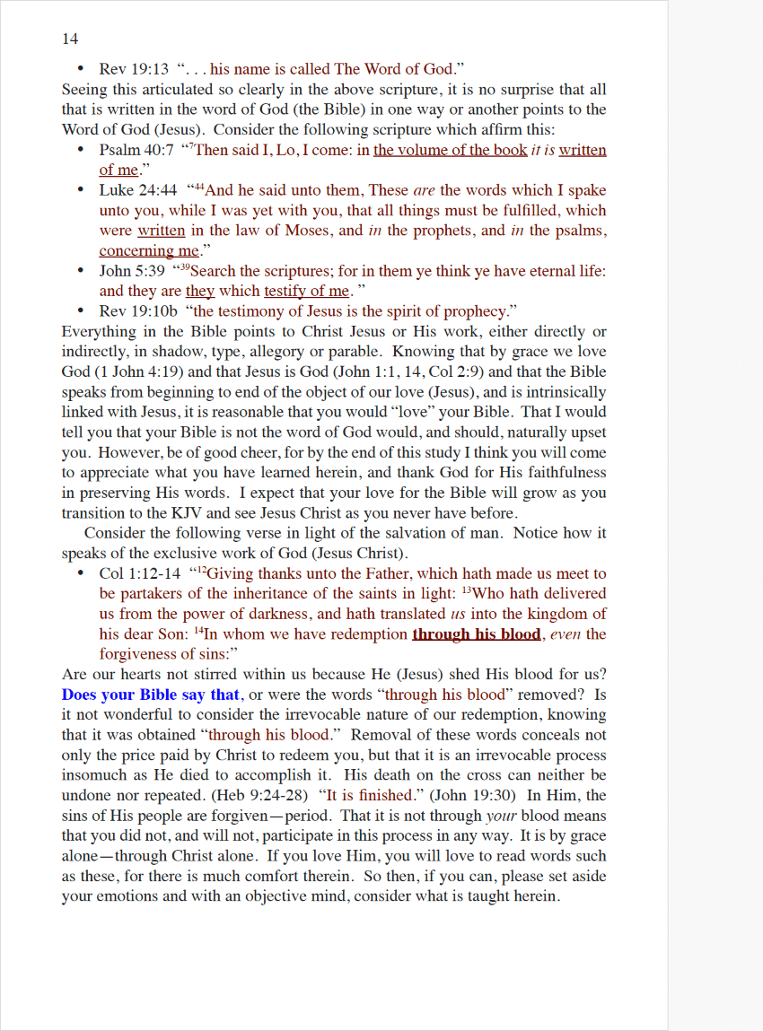 The Bible—A short bibliographic study. — CTK Pubs