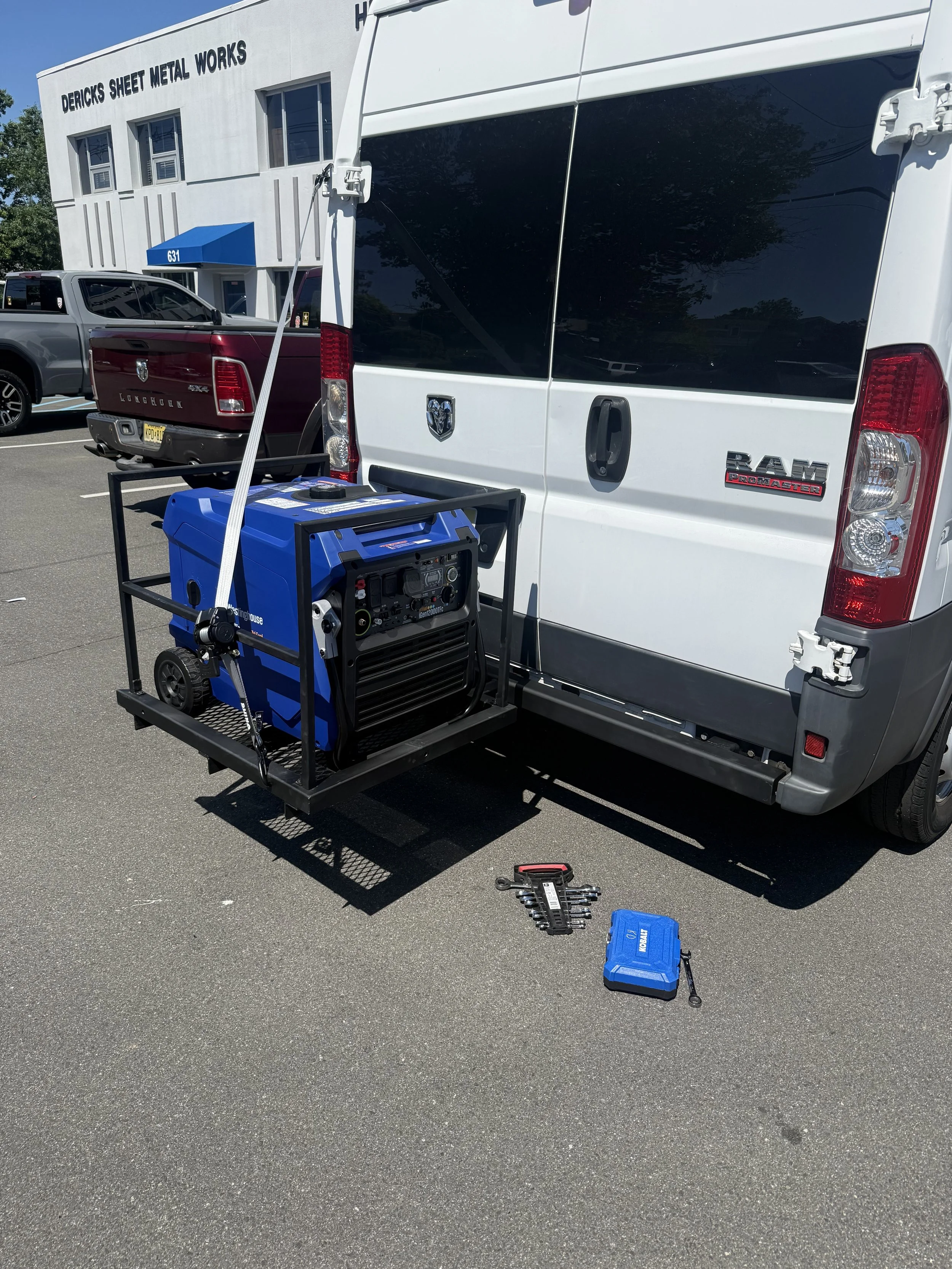 Van Generator Frame/Bumper