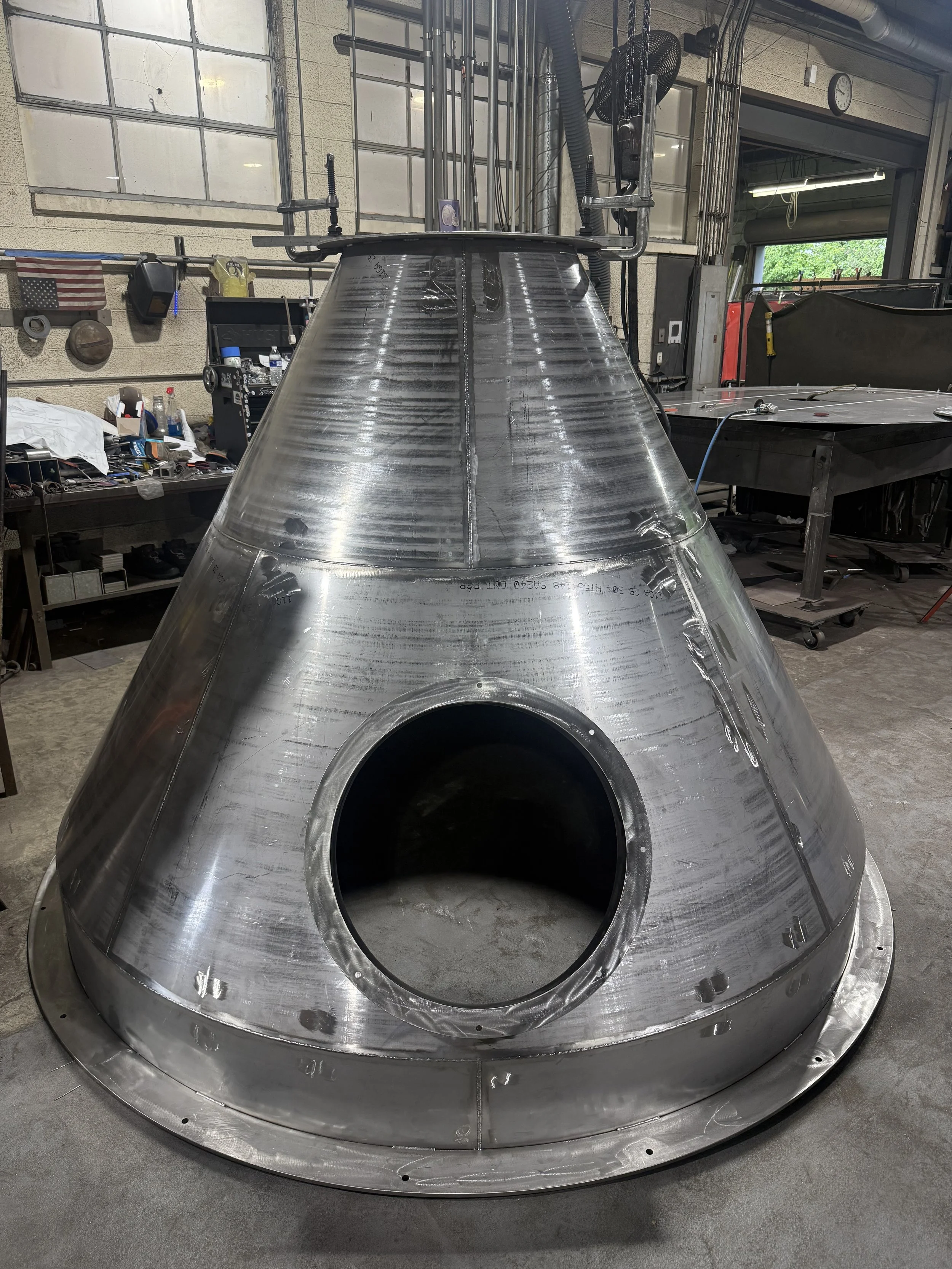 Industrial SS Hopper