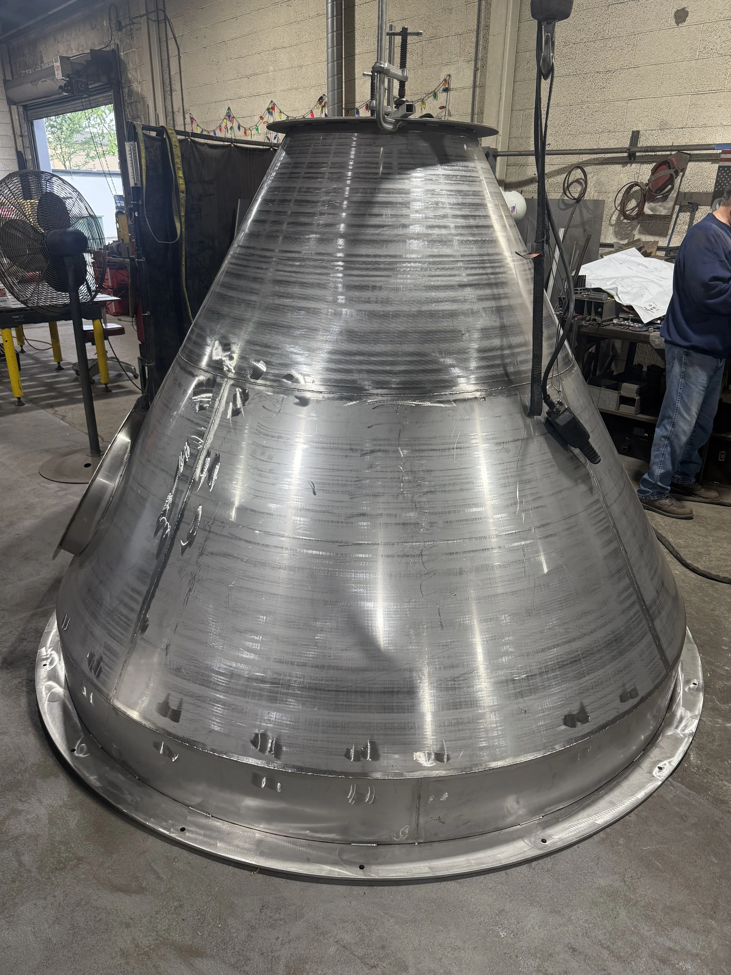 Industrial SS Hopper
