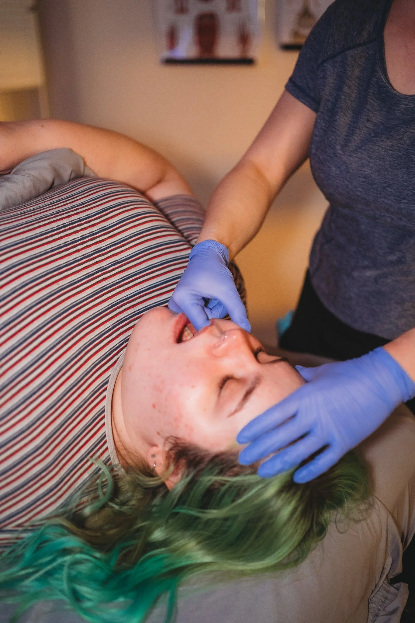 Intraoral Massage for TMJ-D