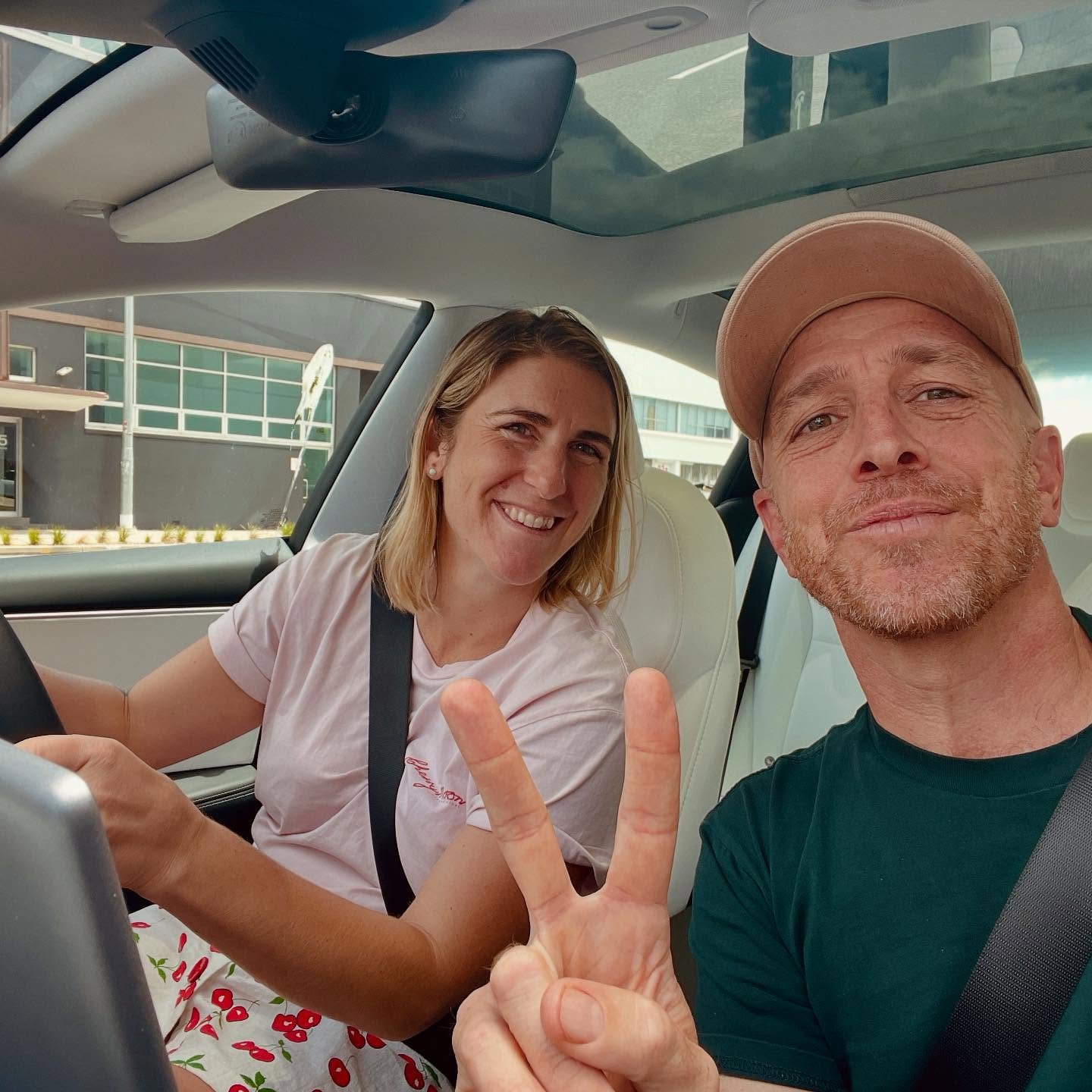 Just another incredible day on the road with Kimmy, who owns and runs the renowned @cherrymoongeneralstore in Sydney&rsquo;s inner west. Food, coffee, an EV education and then on the road to get an understanding of how electrification will benefit he