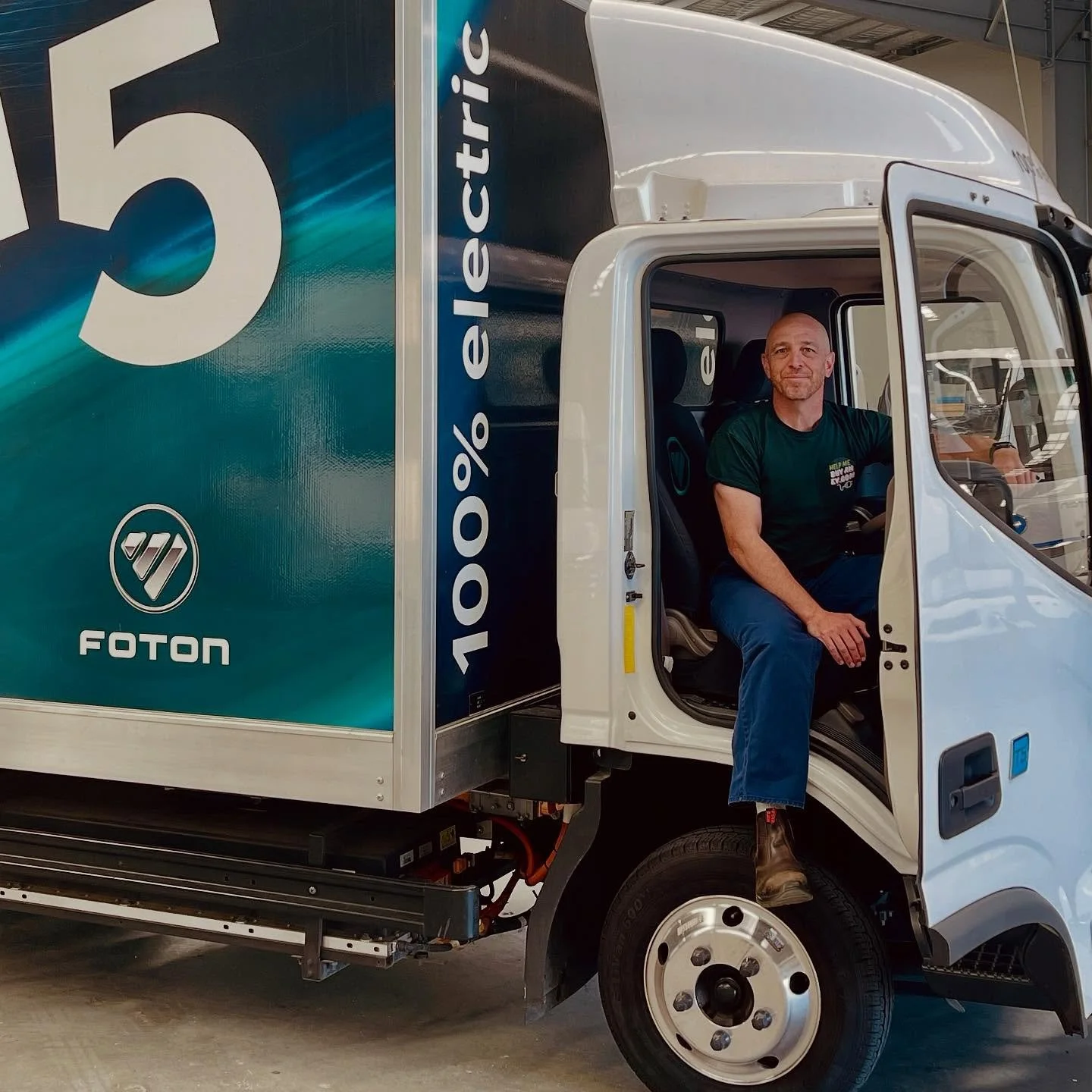 Getting our truck on again! About to onboard a range of clients around the country into the Foton T5 electric truck! Our love for EVs spreads across all forms of E-mobility&hellip;..and we just love driving trucks !