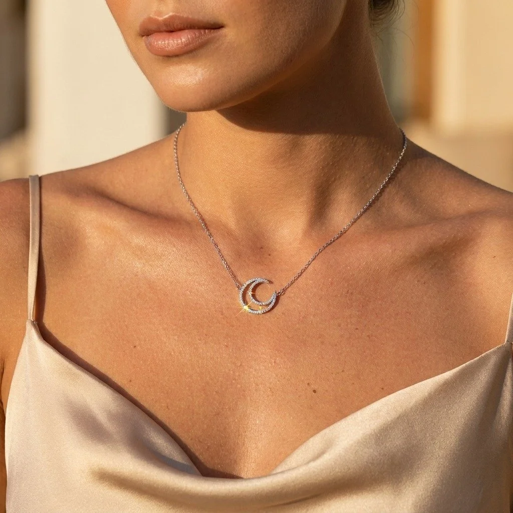 Our bestseller for over a year &mdash; and still stealing hearts every single day 🤍

Loved by our customers and continuing to be one of our most wanted pieces, this timeless necklace has become a true LAURR&Egrave; favourite ✨🌙

Crafted from 925 St