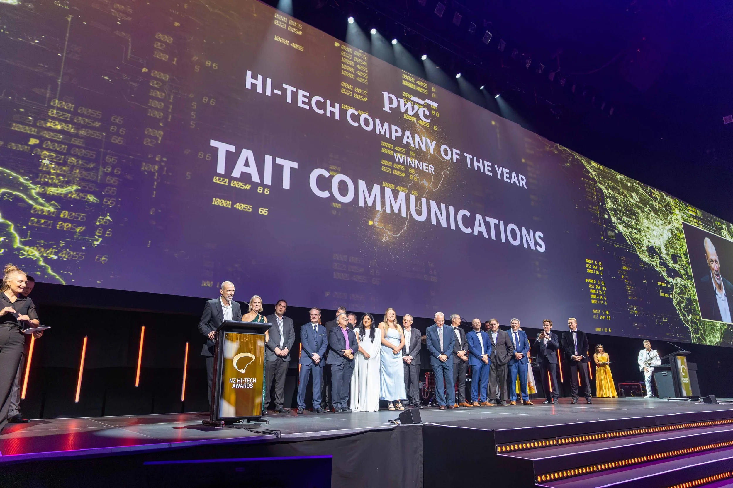 Tait Communications named NZ Hi-Tech Company of the Year