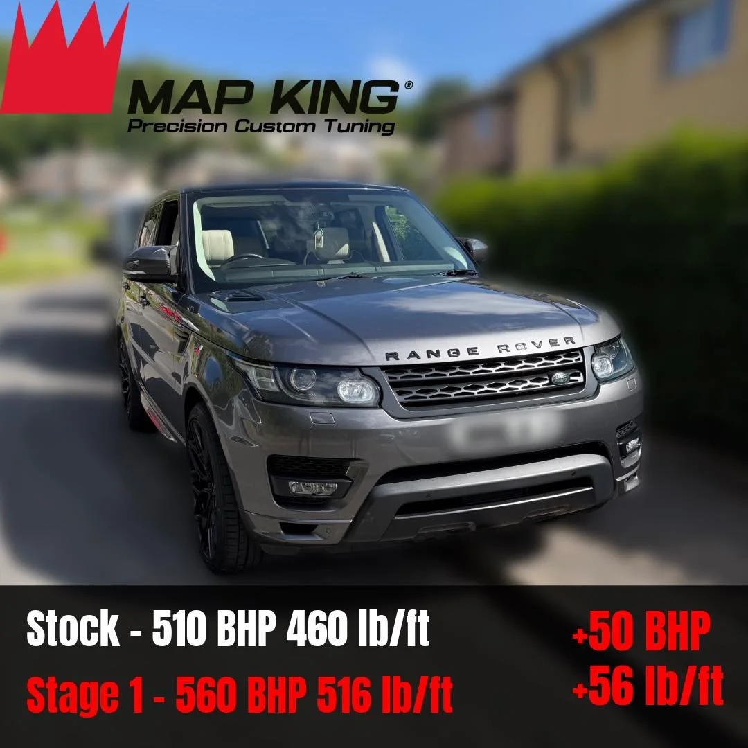 Range Rover Sport Autobiography 5.0 Supercharged V8 2016
&bull;
Stage 1 Performance Remap ✅
&bull;
Overrun
&bull;
Health Check ✅
&bull;
🔴Stock - 510 BHP 460 lb/ft
⚫️ Stage 1 - 560 BHP 516 lb/ft
 +50 BHP +56 lb/ft
&bull;
Here we have another returnin