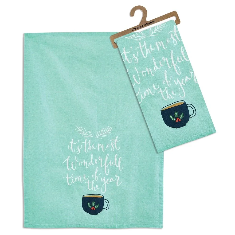 Wonderful Time Tea Towel