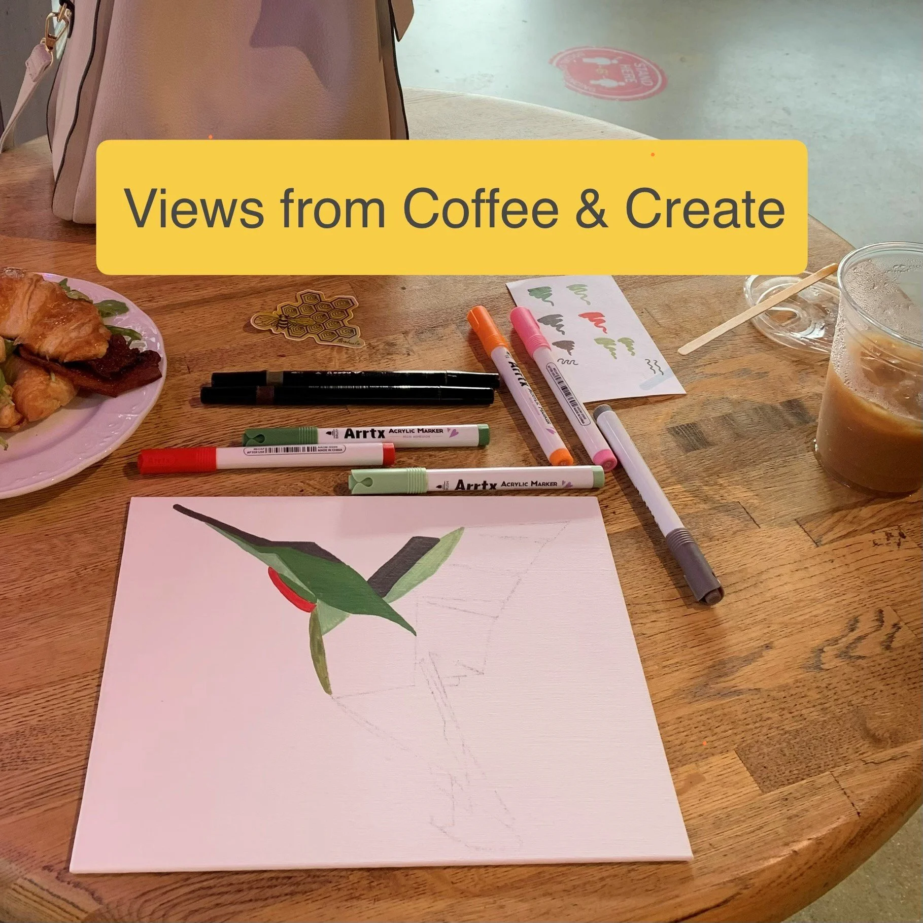 Coffee & Create Ticket - San Fran Coffee Co Midtown