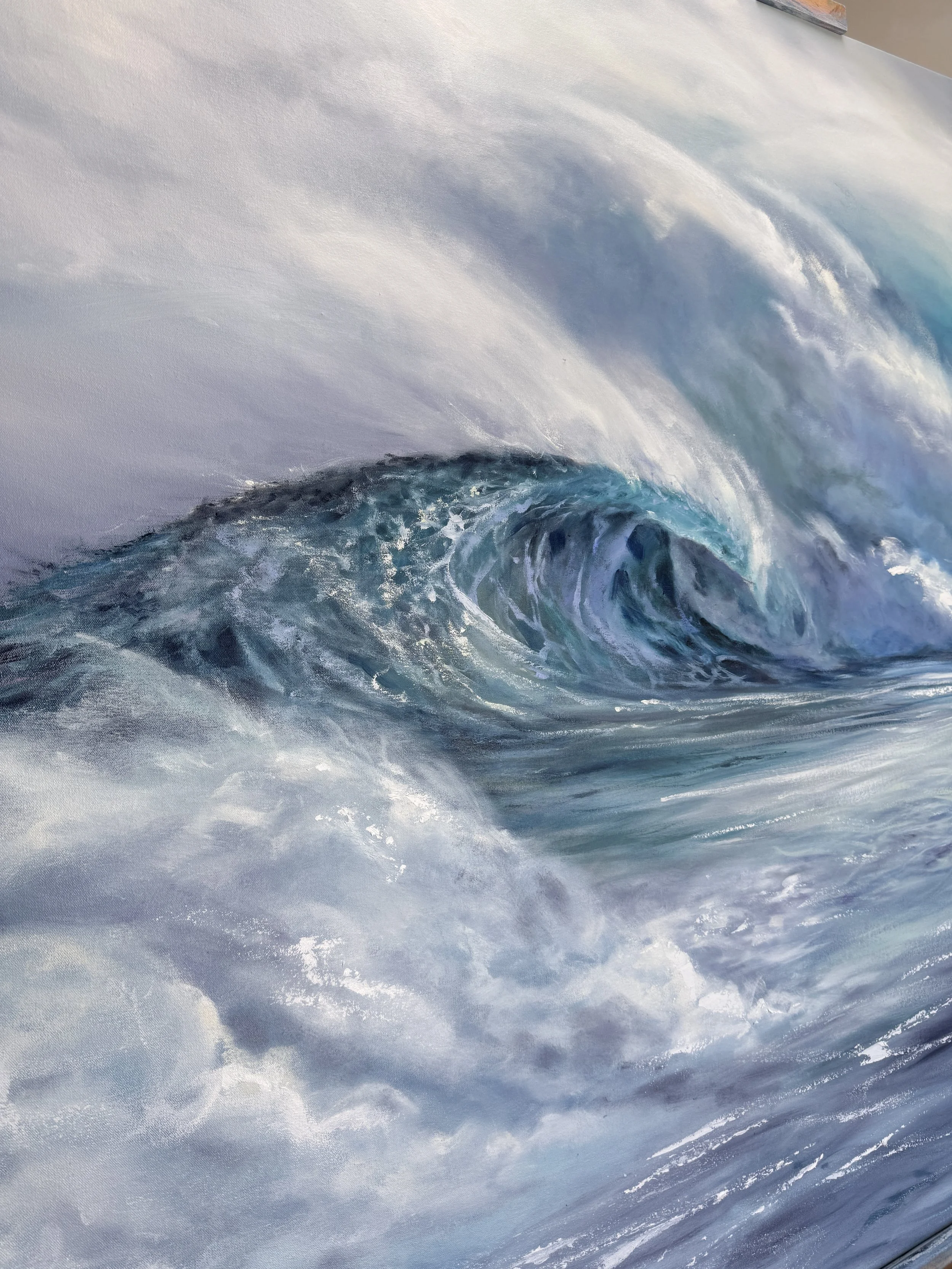 Power and Glory 1.5m x 1.2m Oils on canvas