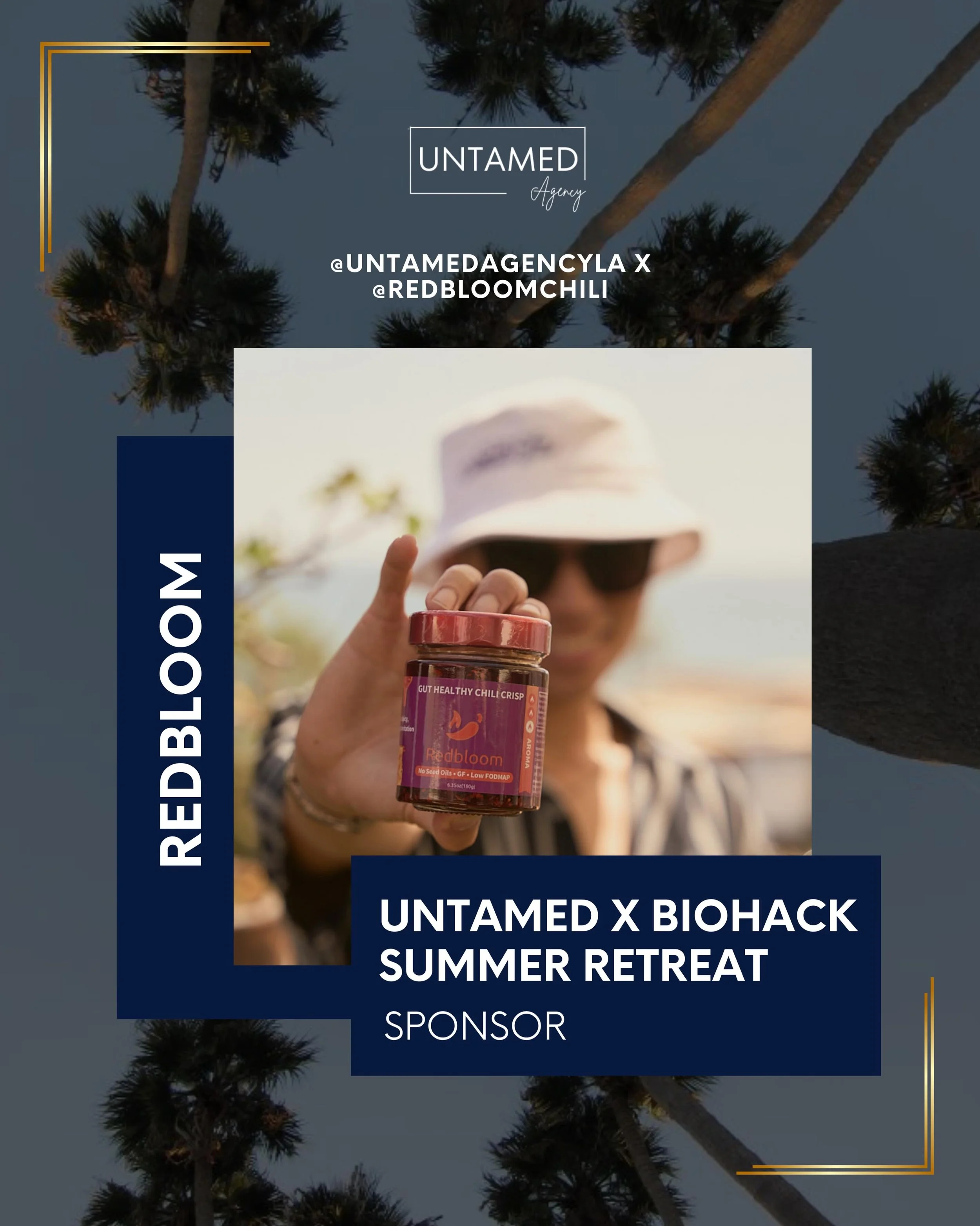 @redbloomchili will be joining Biohack Miami &times; Untamed Agency Malibu Summer Retreat: Father's Day World Cup Edition ⚽🌊

This Sunday, guests will enjoy a full day of wellness by the coast&mdash;from biohacking experiences and recovery treatment