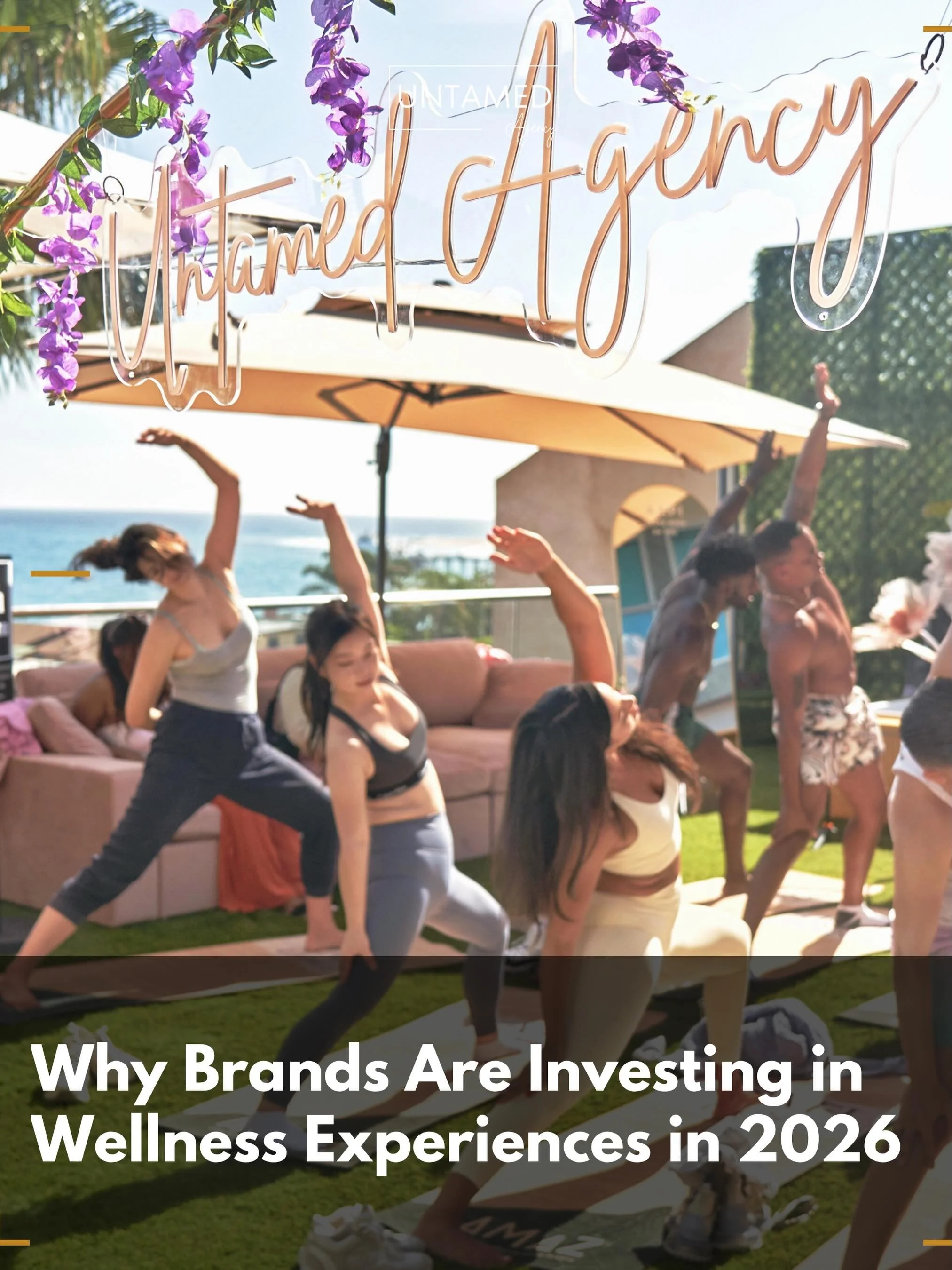Why Brands Are Investing in Wellness Experiences in 2026 🌊

Consumers are exhausted.
They&rsquo;re tired of ads.
They&rsquo;re tired of being sold to.
They&rsquo;re tired of seeing the same sponsored content over and over again.

What they&rsquo;re 