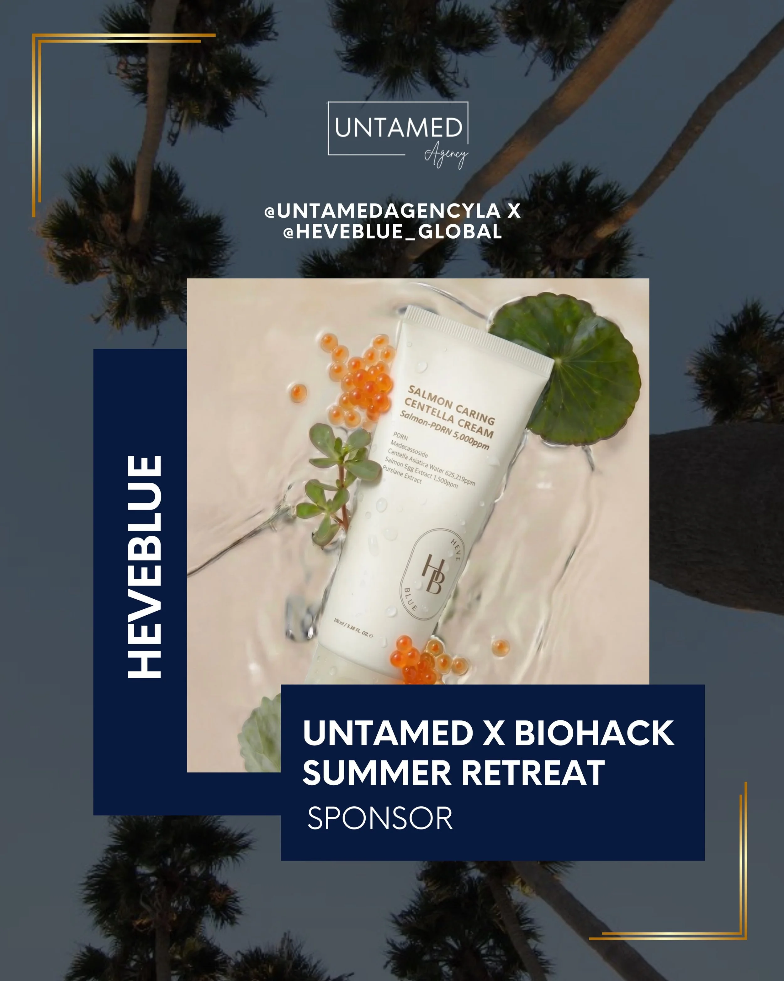 @heveblue_global will be joining Biohack Miami &times; Untamed Agency Malibu Summer Retreat 2 this Saturday, July 26.
Spend the day immersed in the ultimate wellness escape&mdash;featuring biohacking and recovery technologies, movement classes, beaut