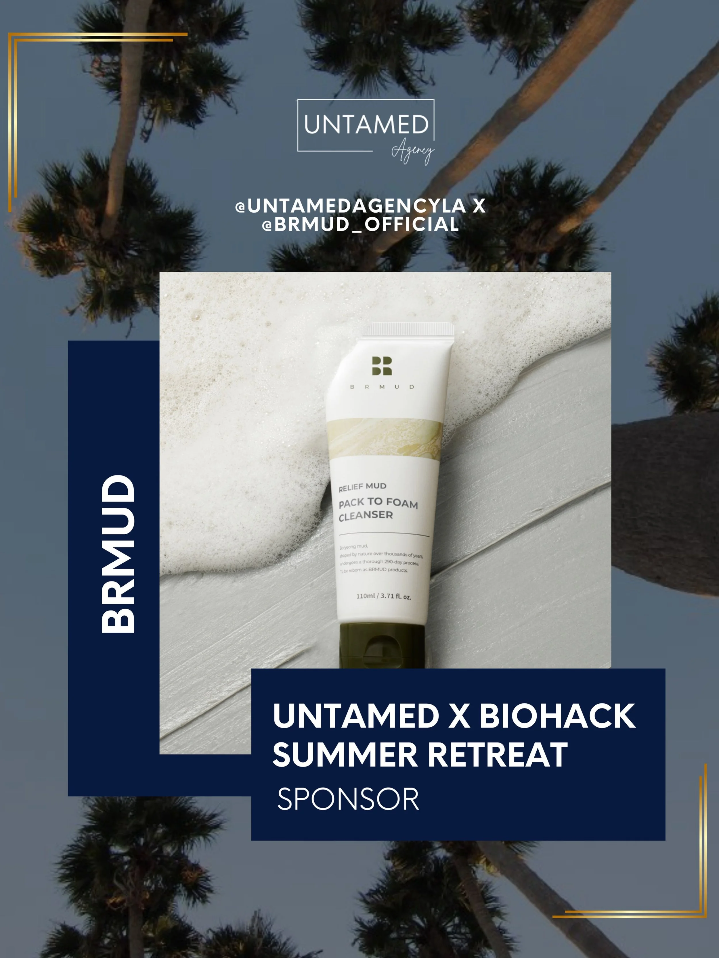 @brmud_official will be joining Biohack Miami &times; Untamed Agency Malibu Summer Retreat 2 this Sunday, July 26. 🌊✨

Spend the day immersed in the ultimate wellness escape&mdash;featuring biohacking and recovery technologies, movement classes, bea