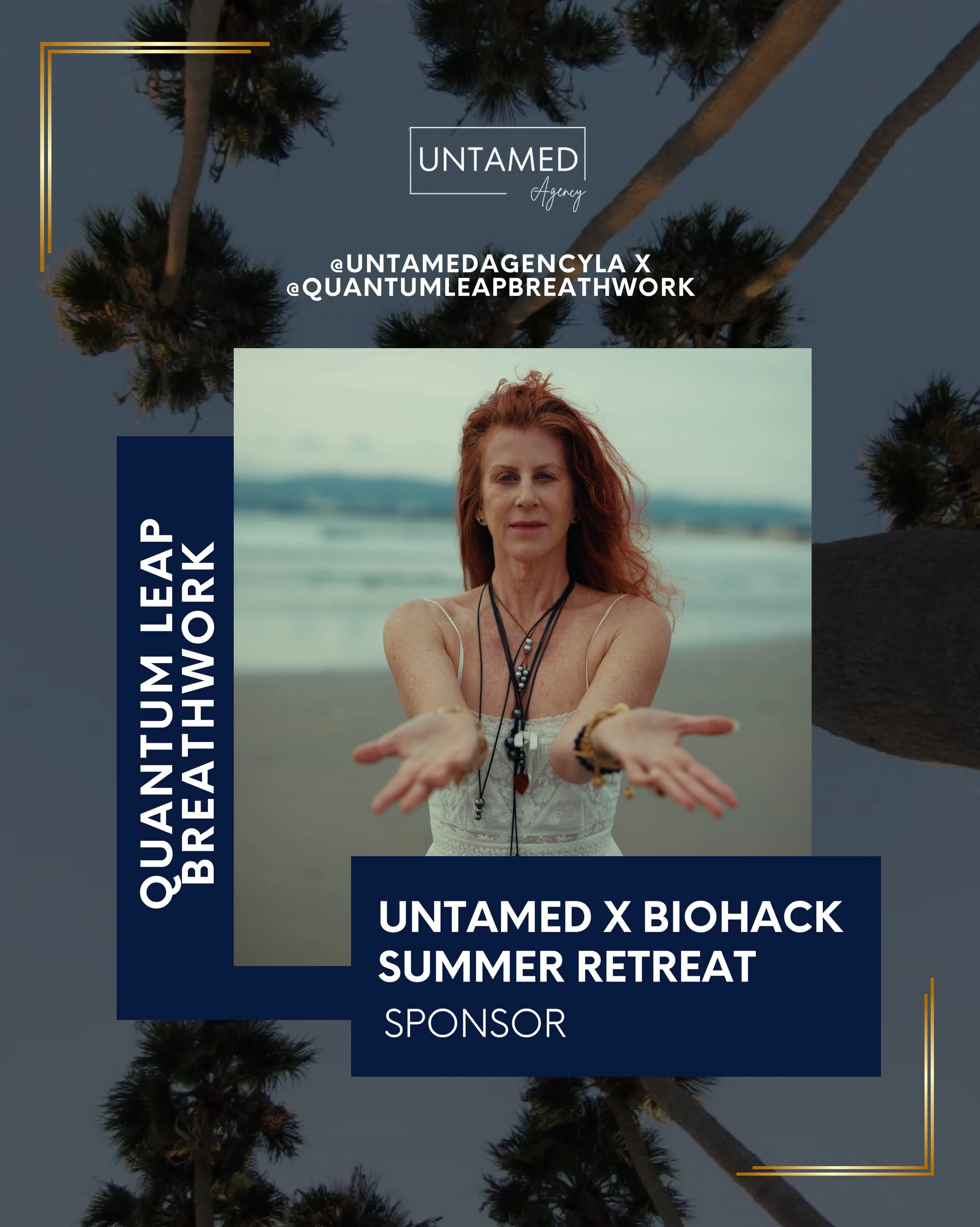 @quantumleapbreathwork with Alix will be joining Biohack Miami &times; Untamed Agency Malibu Summer Retreat 2 this Sunday, July 26. 🌊✨

Spend the day immersed in the ultimate wellness escape&mdash;featuring biohacking and recovery technologies, move