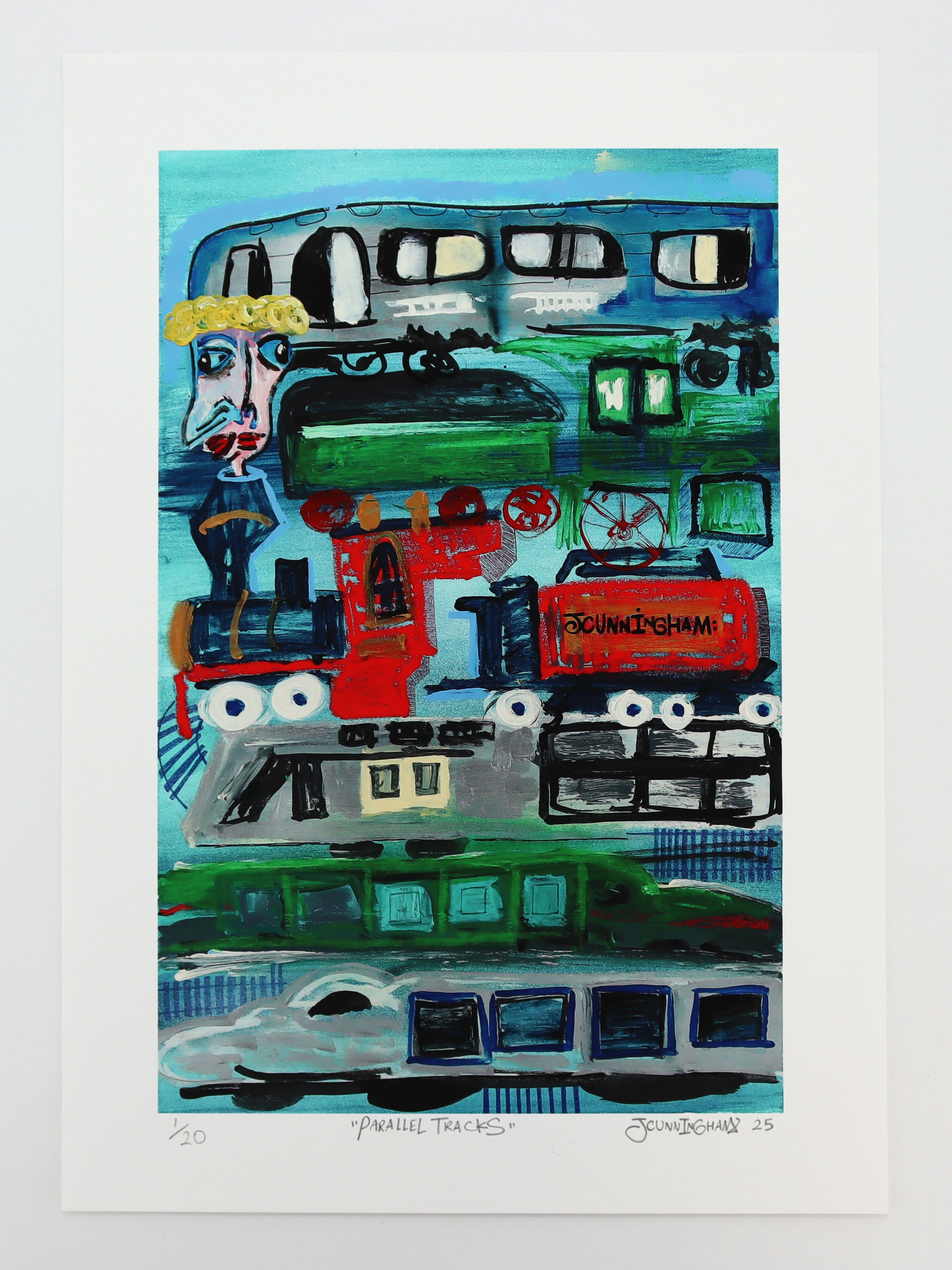 Parallel Tracks - print