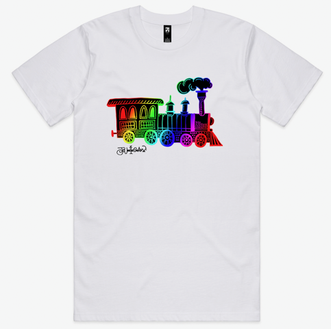 Going Home - on white t-shirt