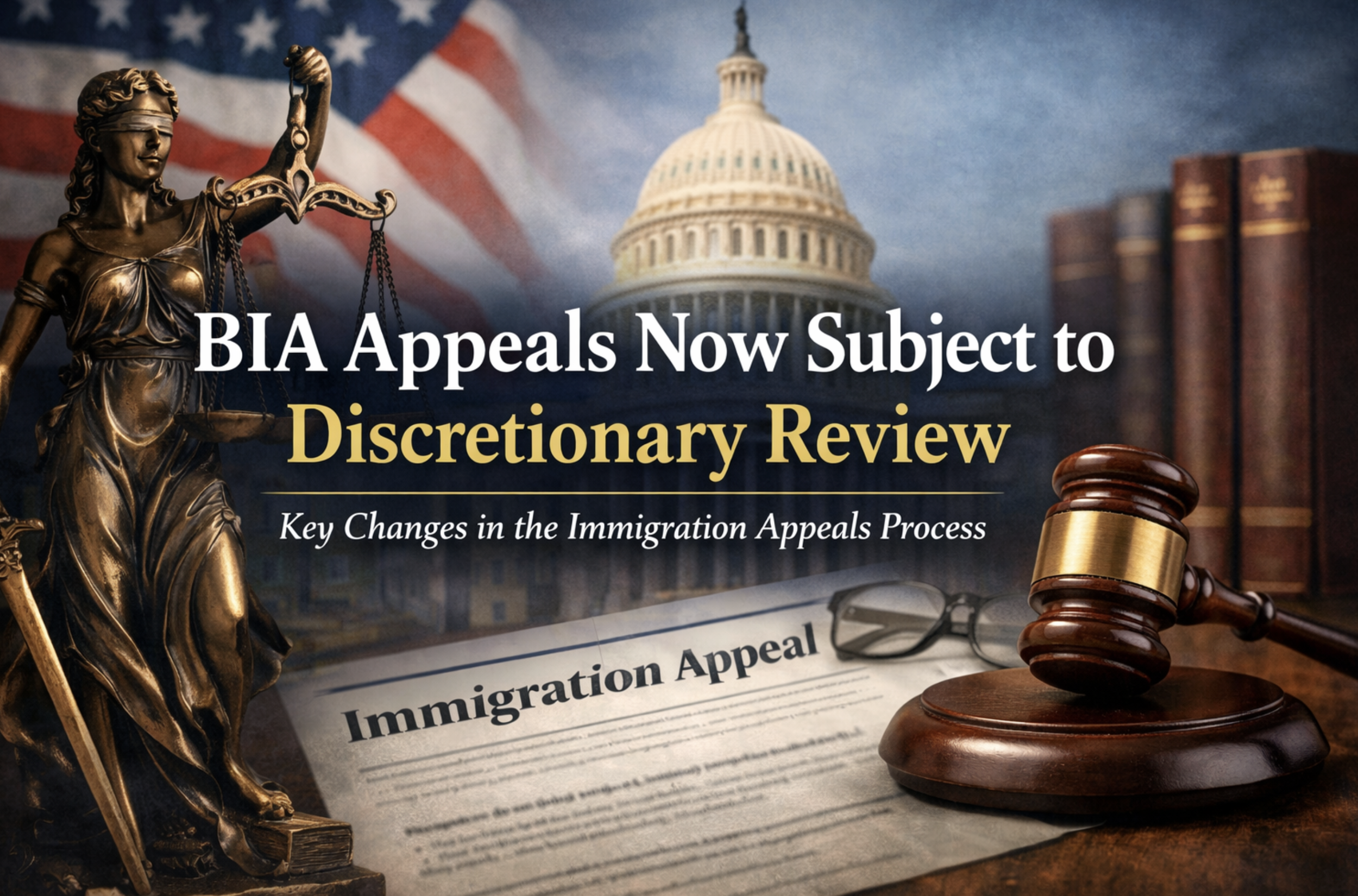 DOJ Issues Interim Final Rule Transforming BIA Appeals into a Discretionary Review System