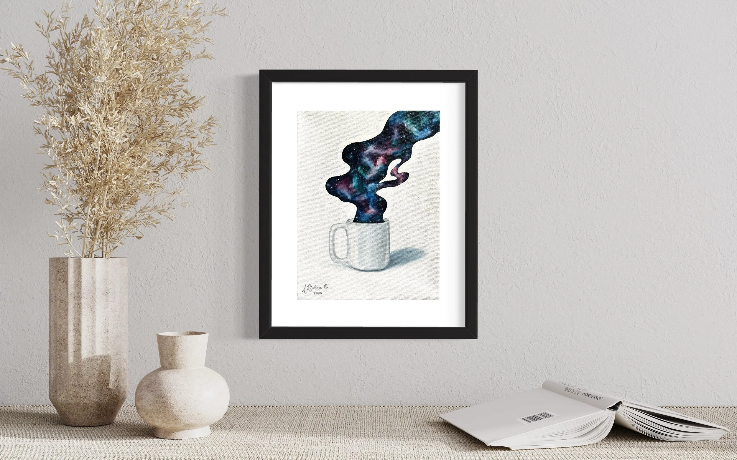 The Space Between Sips Print