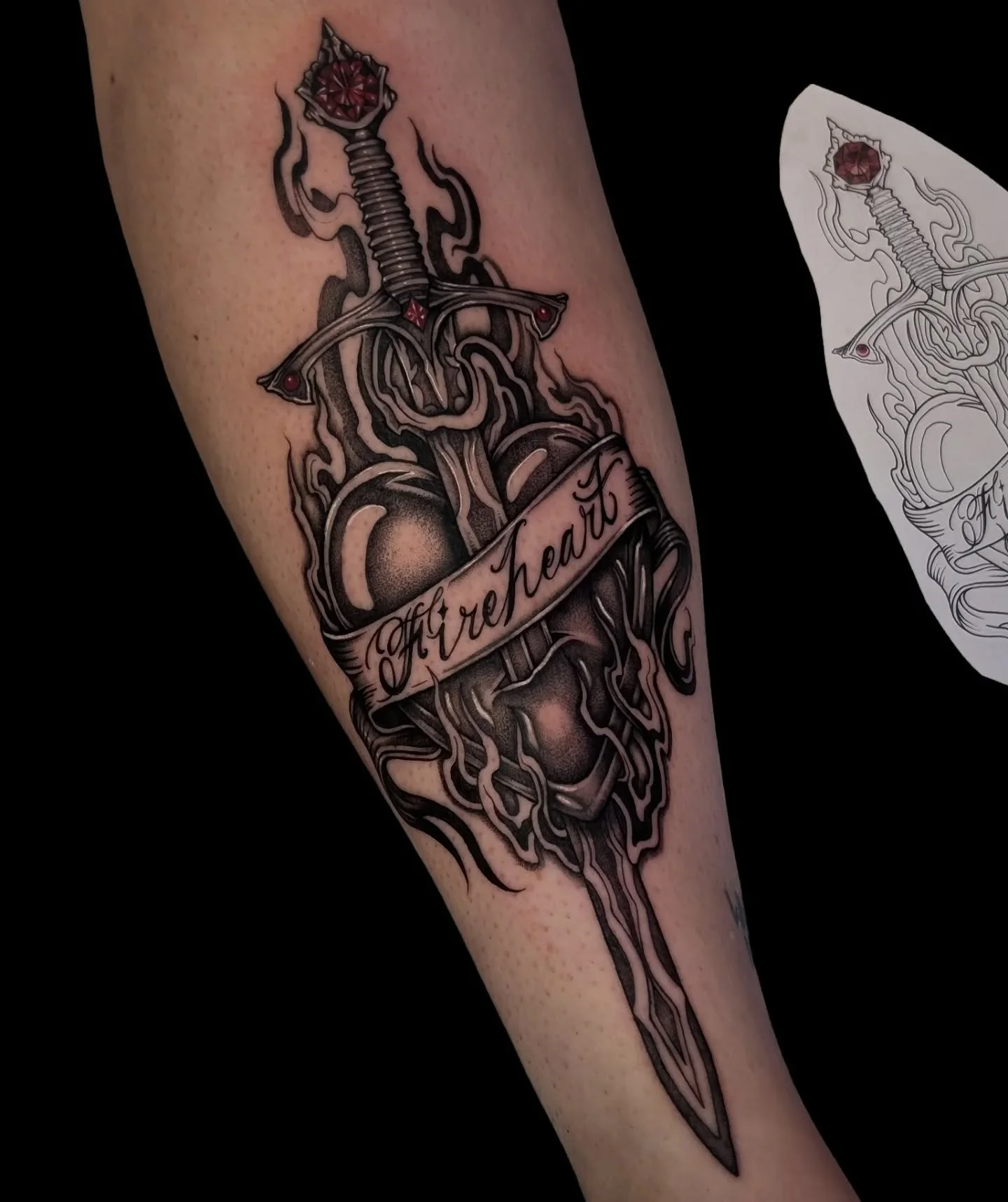 ❤️&zwj;🔥 FIRE HEART ❤️&zwj;🔥

For Mads from a few weeks back. Thank you for your trust! First quarter of the year is filling up fast for bookings! 🔗 In my bio to book