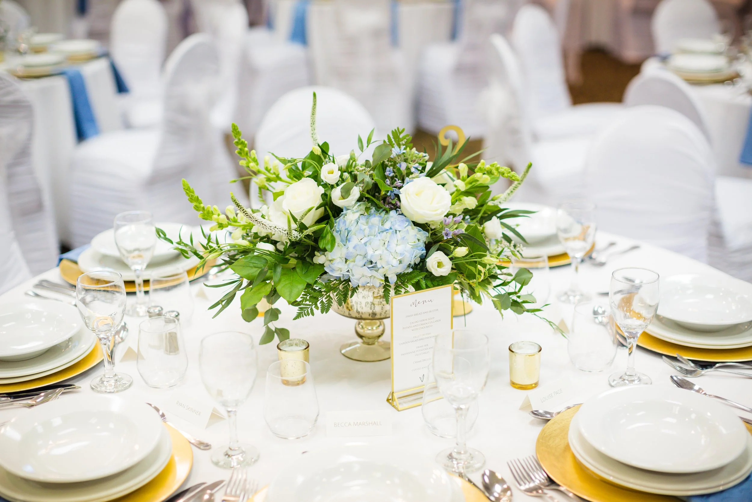 Wedding in Whites and Blues at the Oriental Sports Club