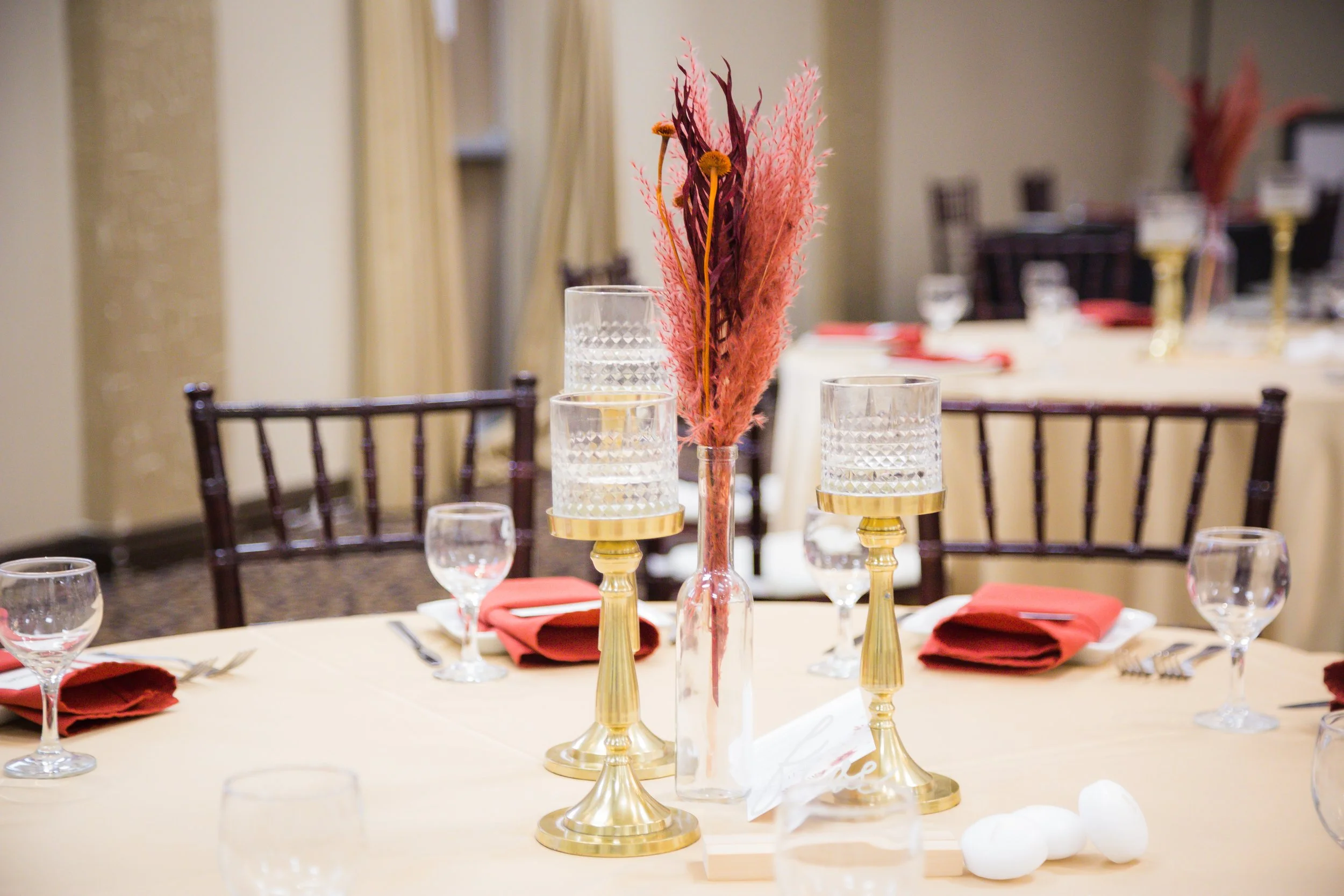 Wedding with Pampas