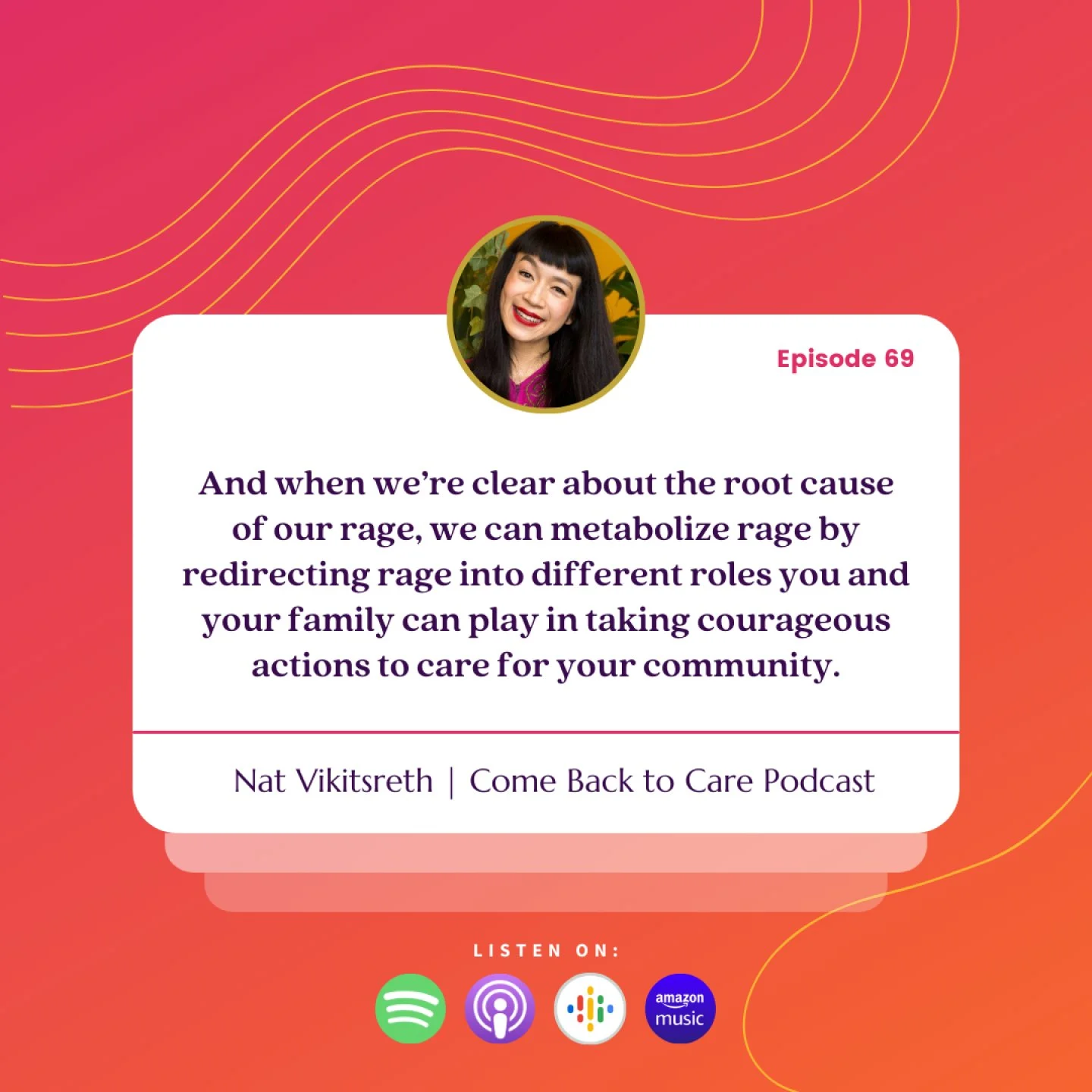 But how do we practice gratitude under fascism when we&rsquo;re constantly exhausted, enraged, grieving, numbed out, or all of the above?

✨ We're baaaack! ✨

In this episode, you and I are going to experiment with two actions to metabolize our rage 