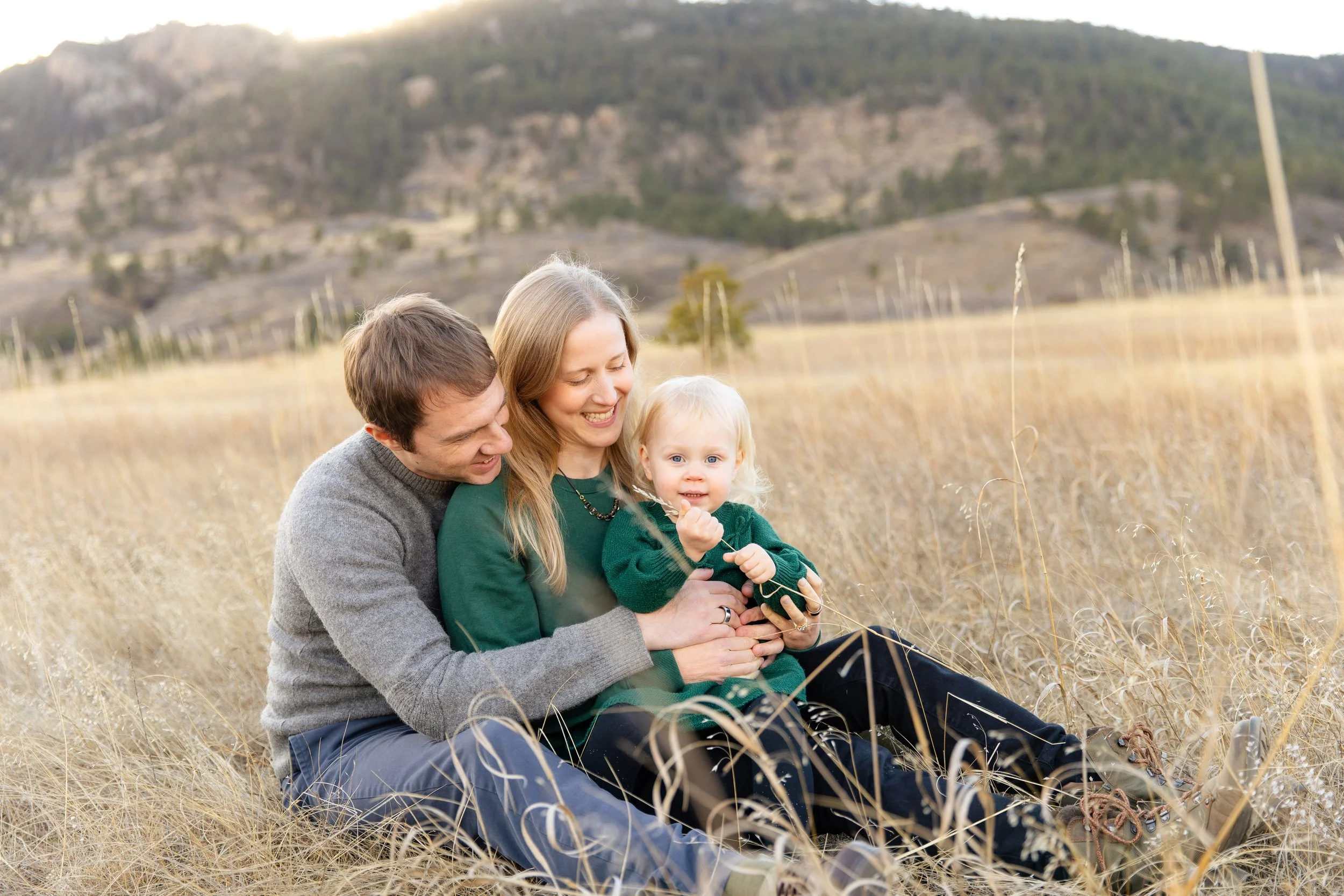 Family Photo during photoshoot in Fort Collins, CO