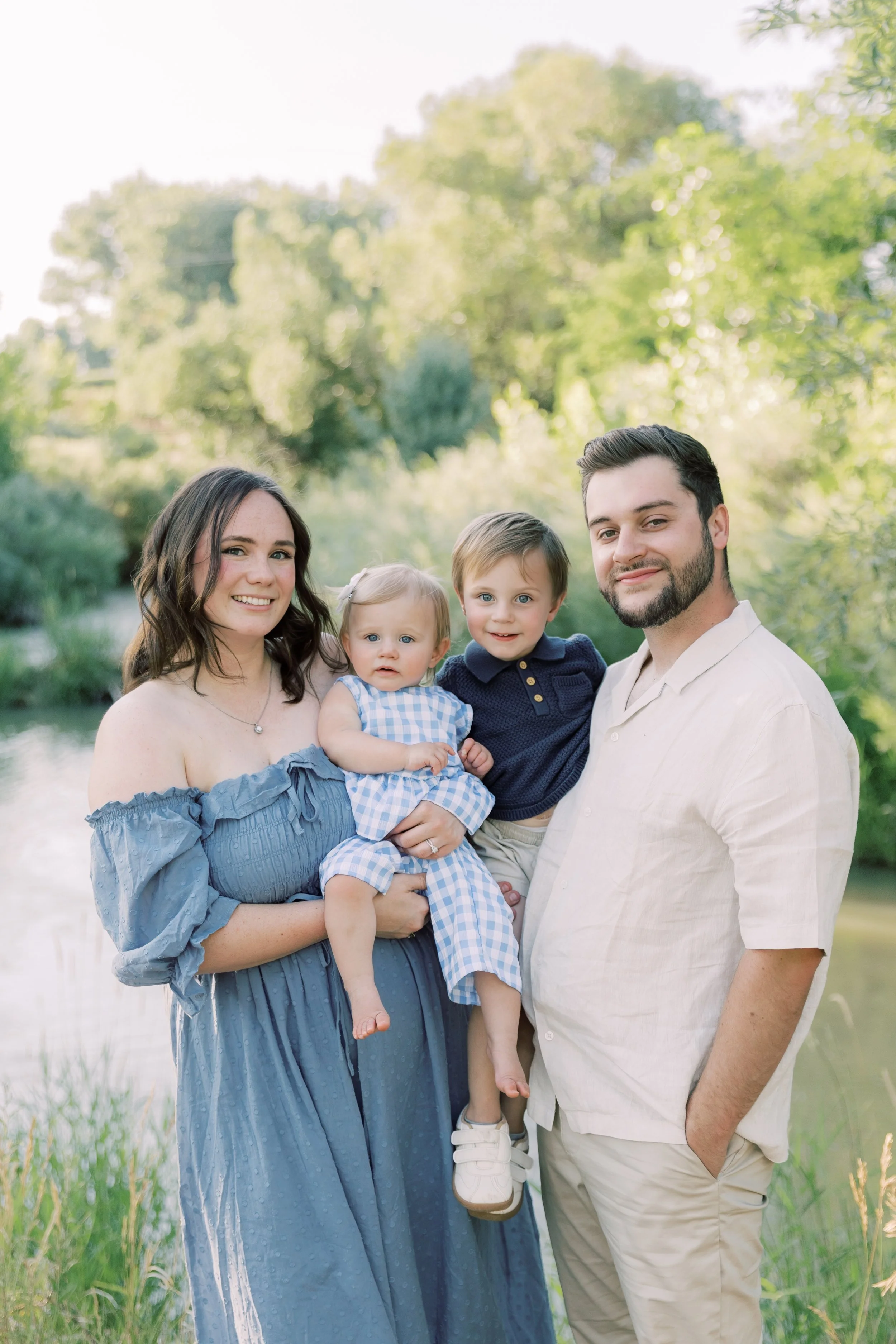 Loveland family photography session with young kids 