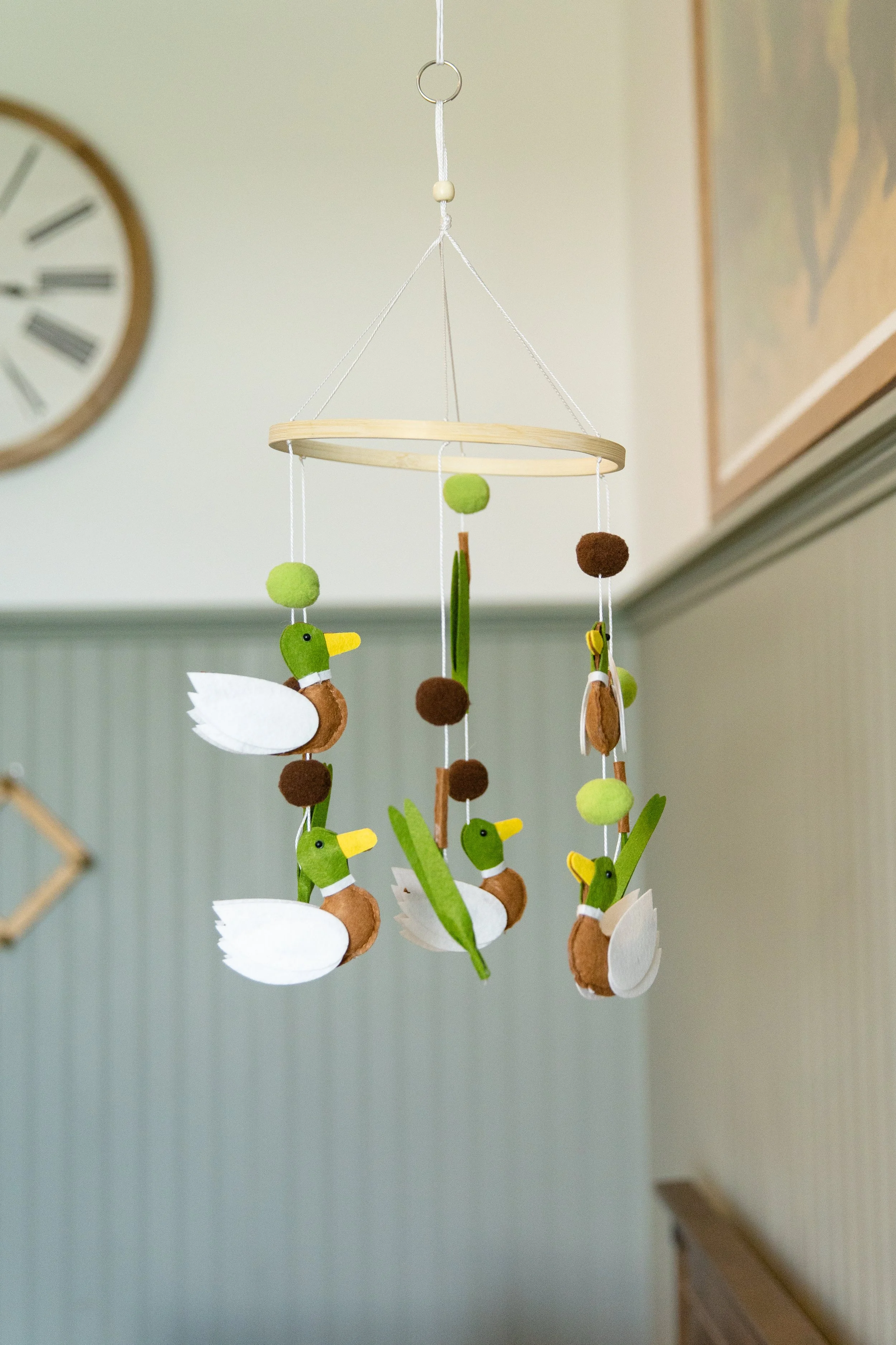 Nursery photo during an in-home newborn photography session near Fort Collins, Colorado.